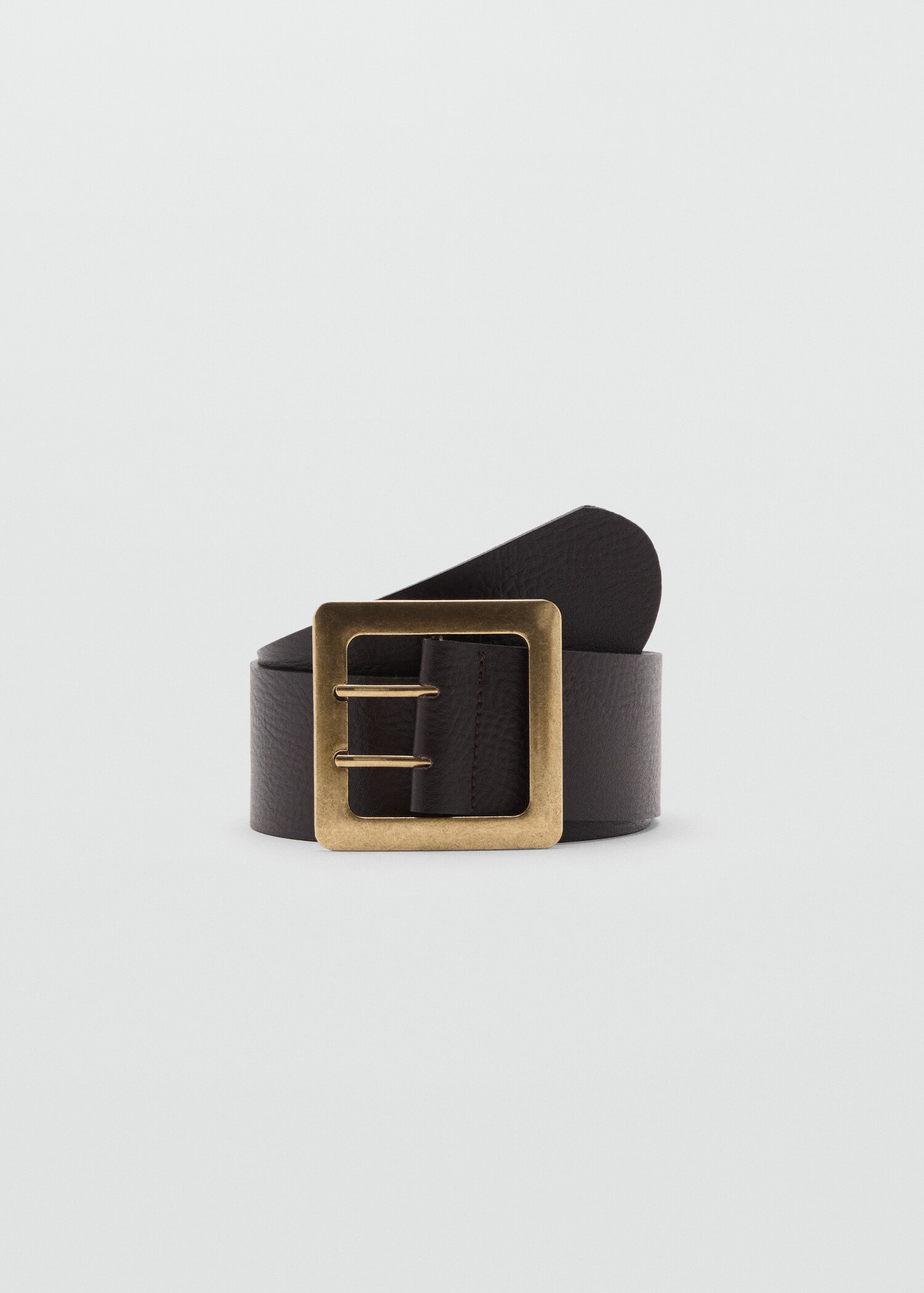 Buckle leather belt - Article without model