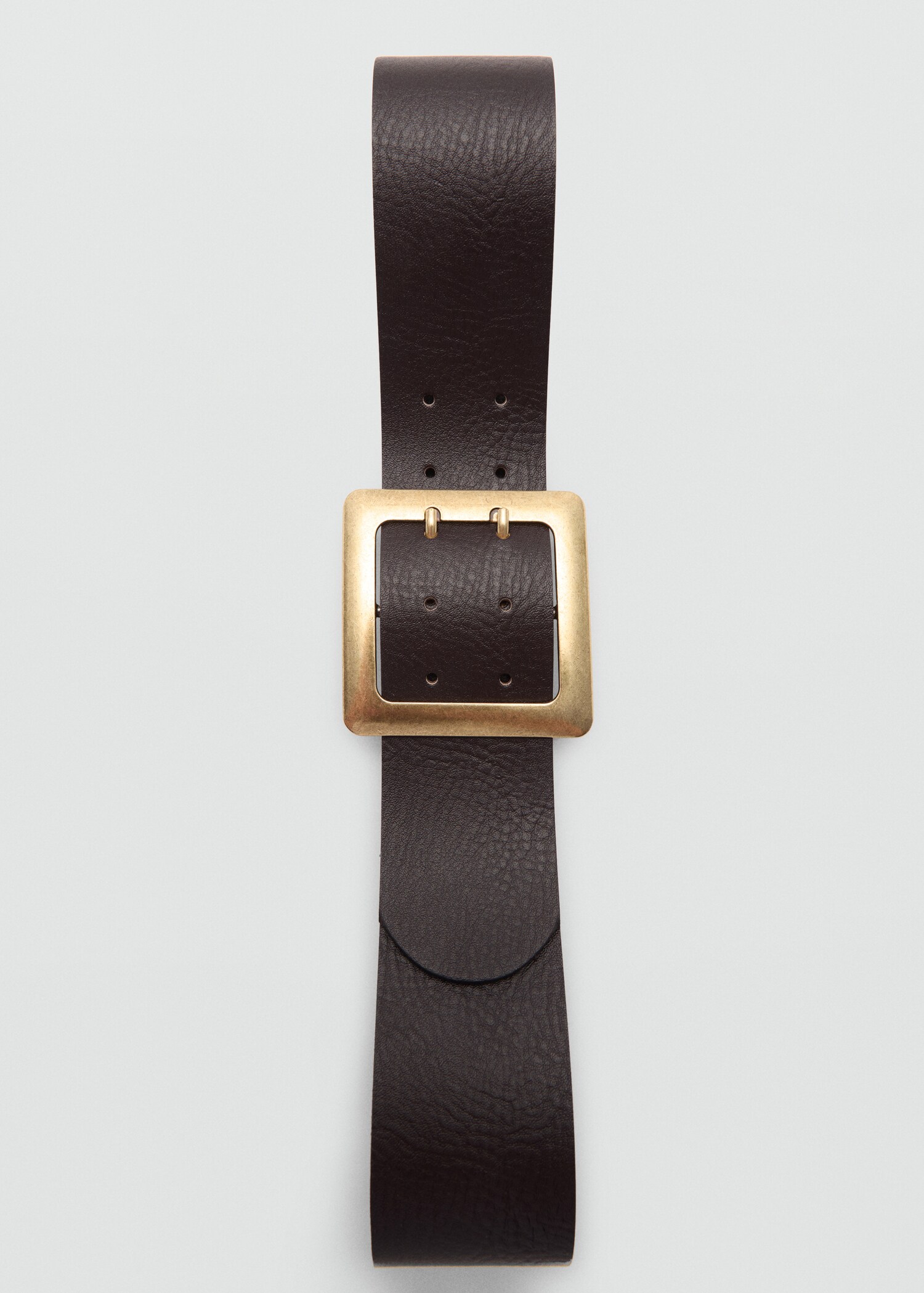 Buckle leather belt - Details of the article 2