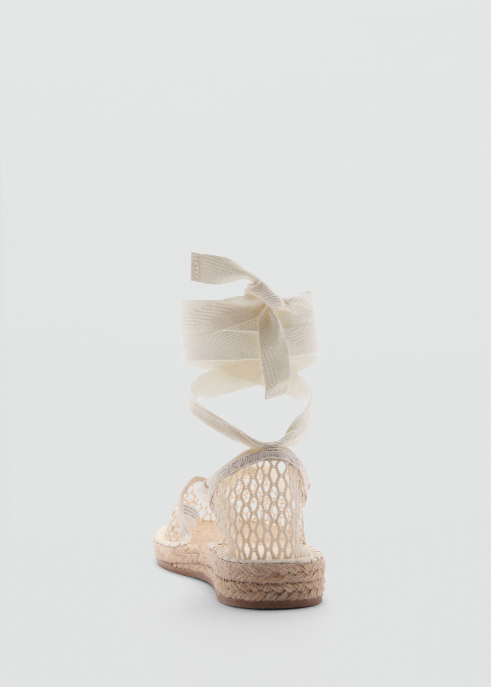 Opengewerkte espadrille - Detail van het artikel 1