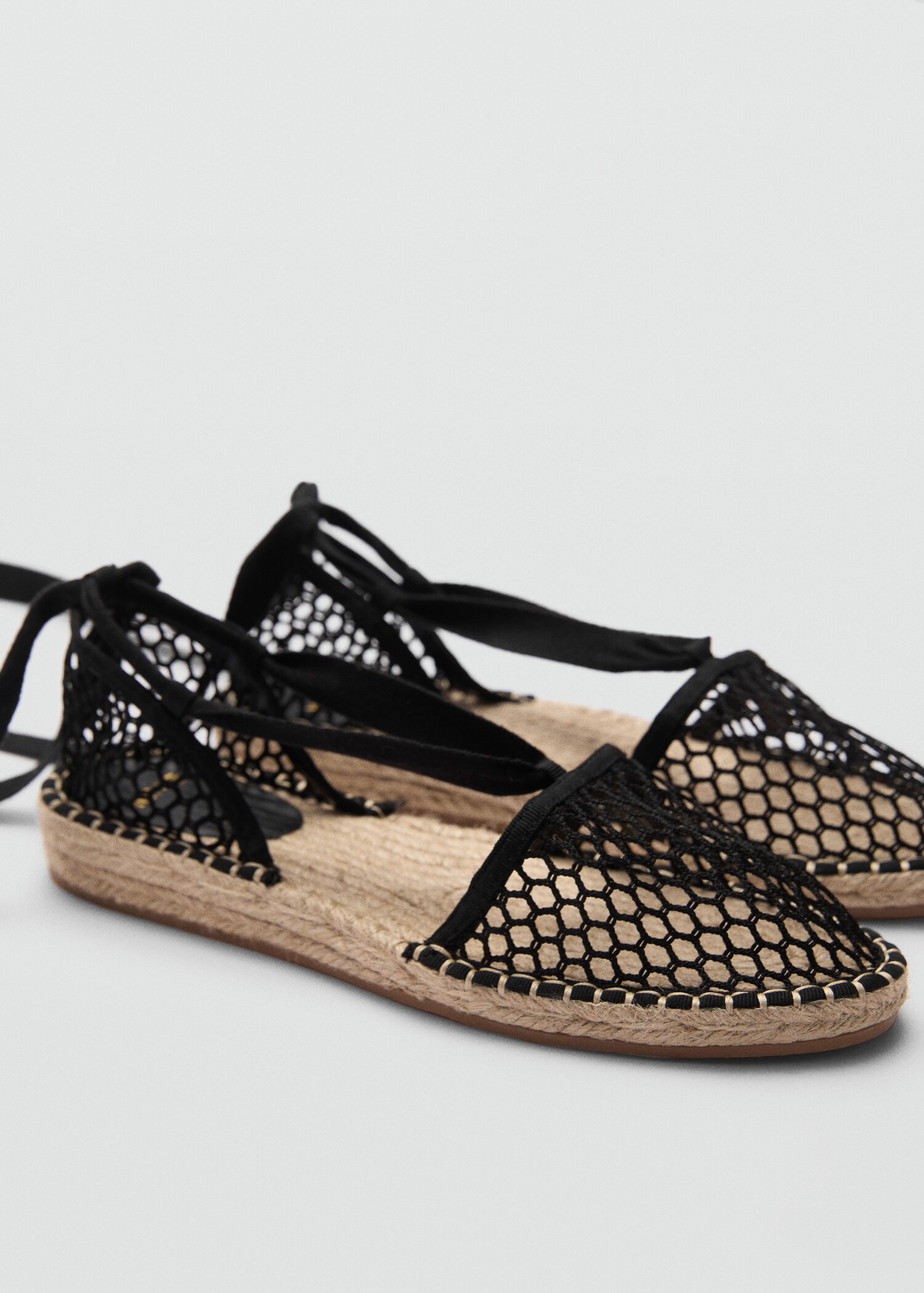 Openwork espadrilles - Medium plane