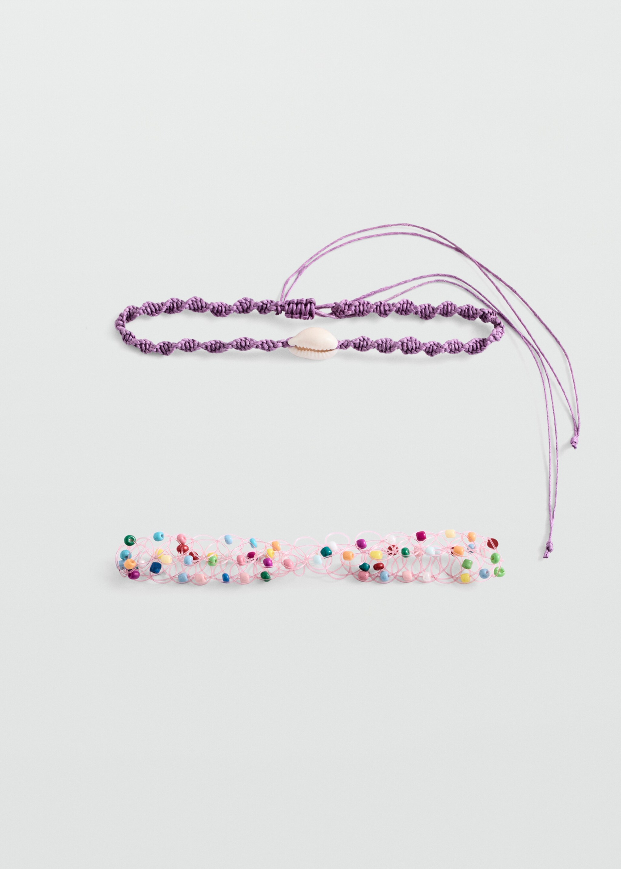 2-pack chokerhalsband - Artikel utan modell