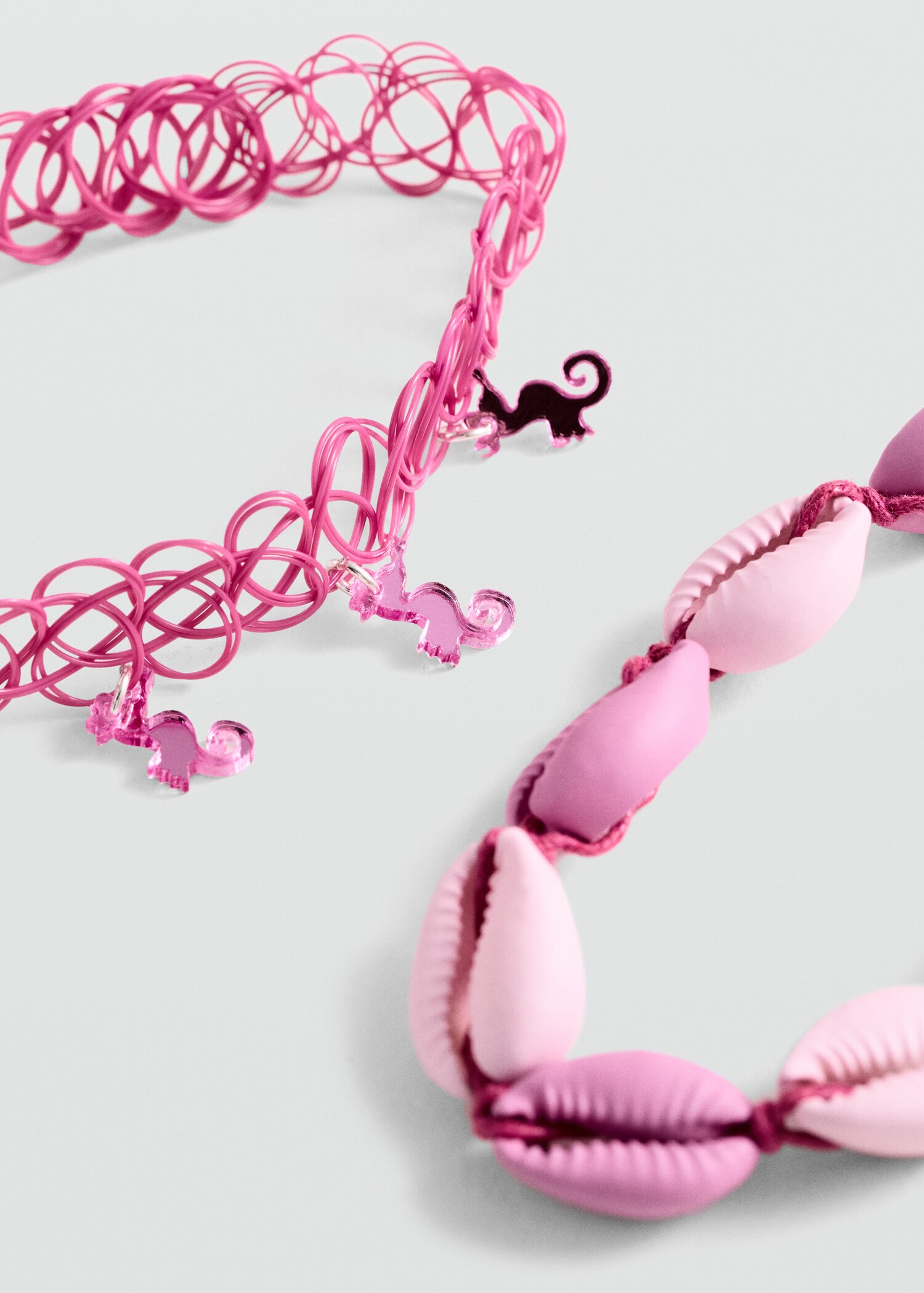 2-pack chokerhalsband - Bild av mittparti