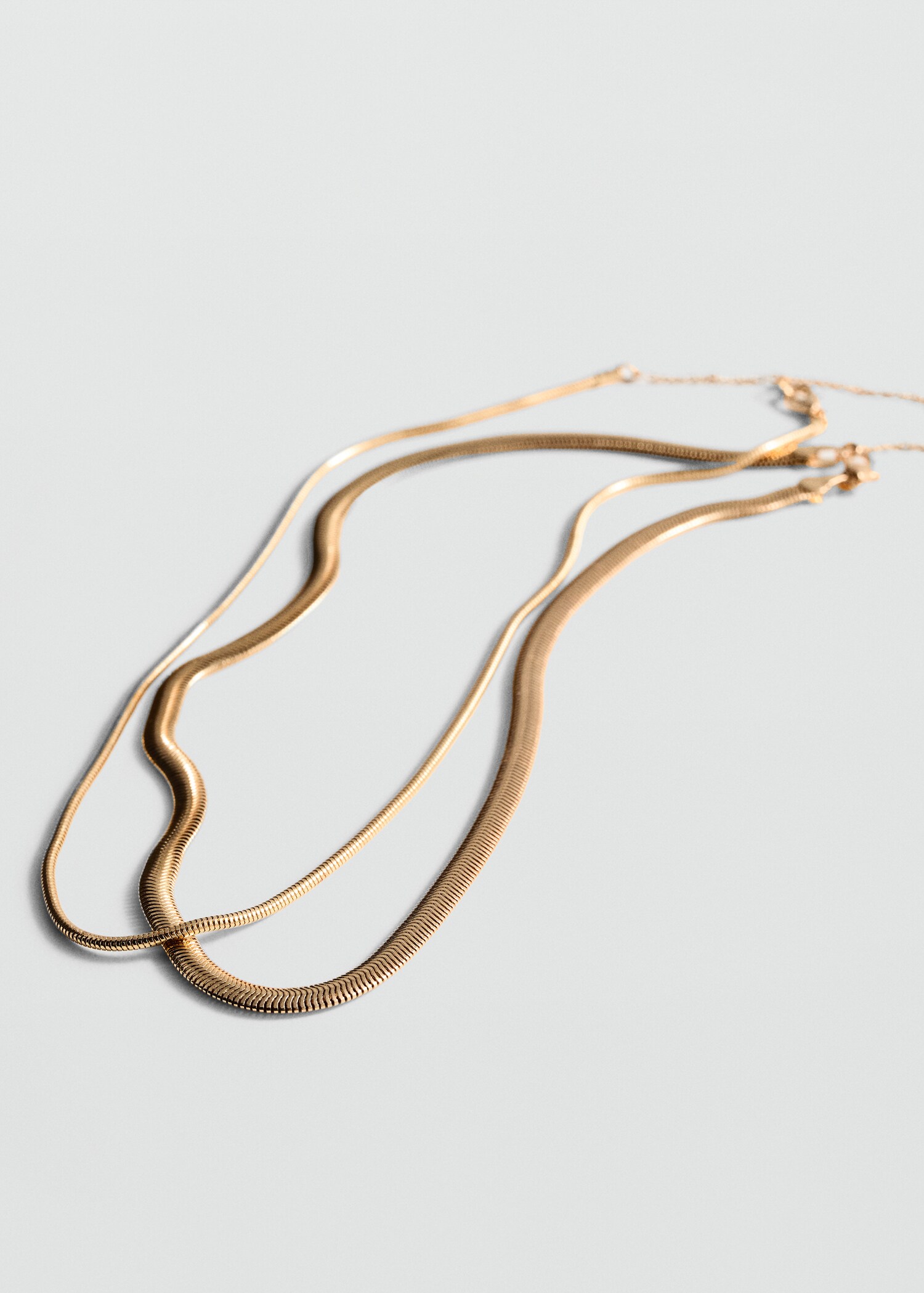 Collar doble combinado - Plano medio