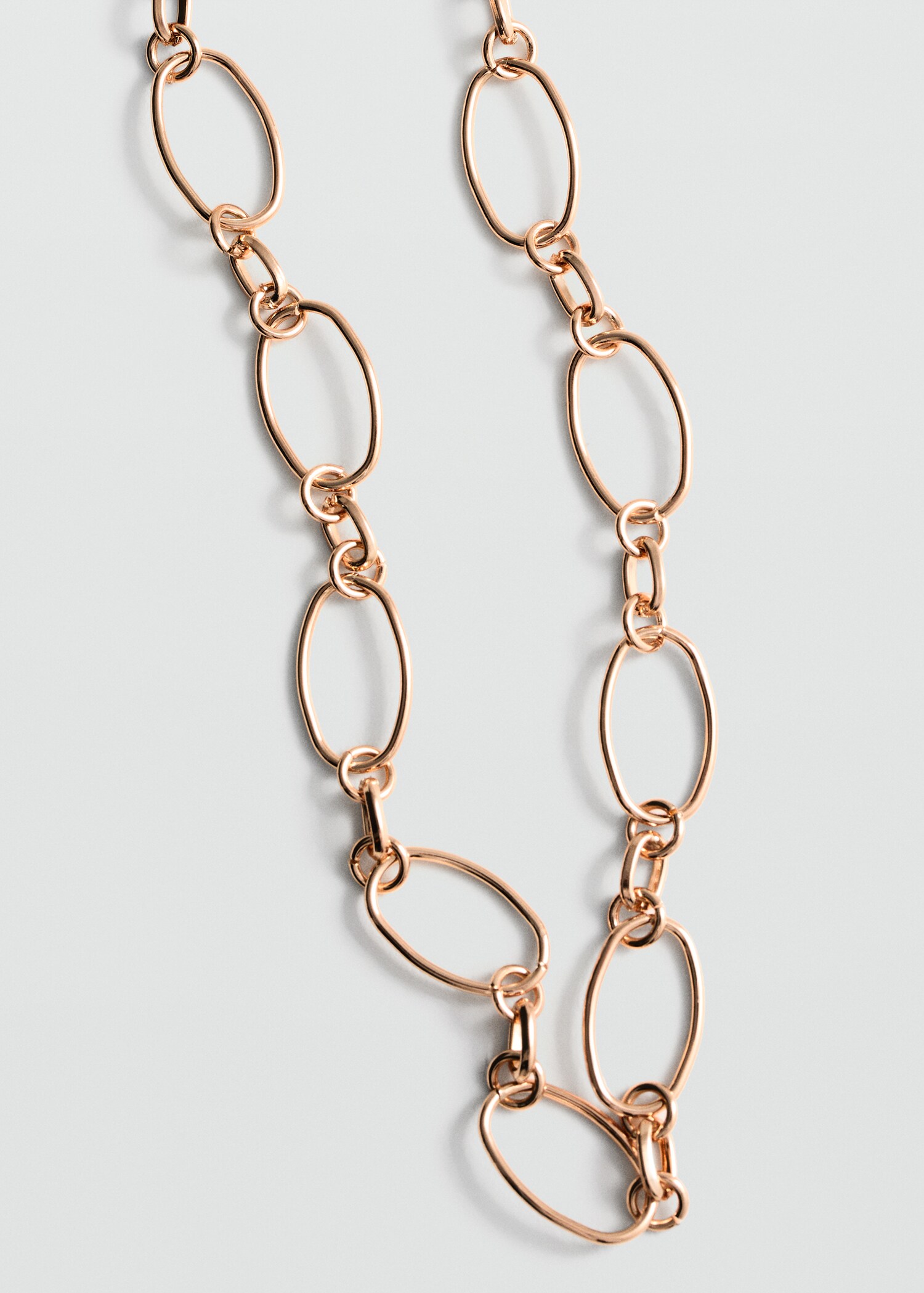 Combined hoops necklace - Medium plane
