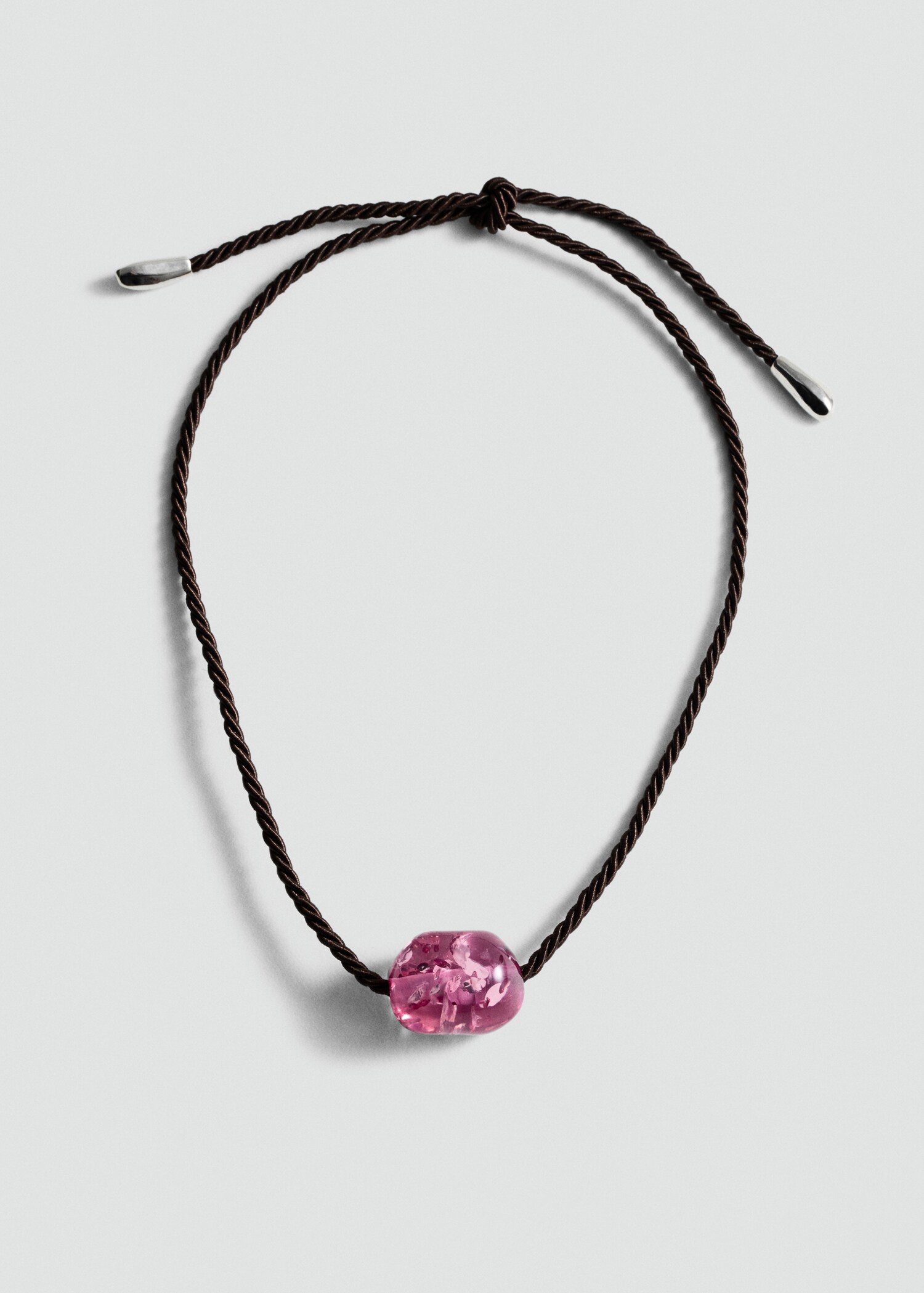 Beaded cord necklace - Article without model