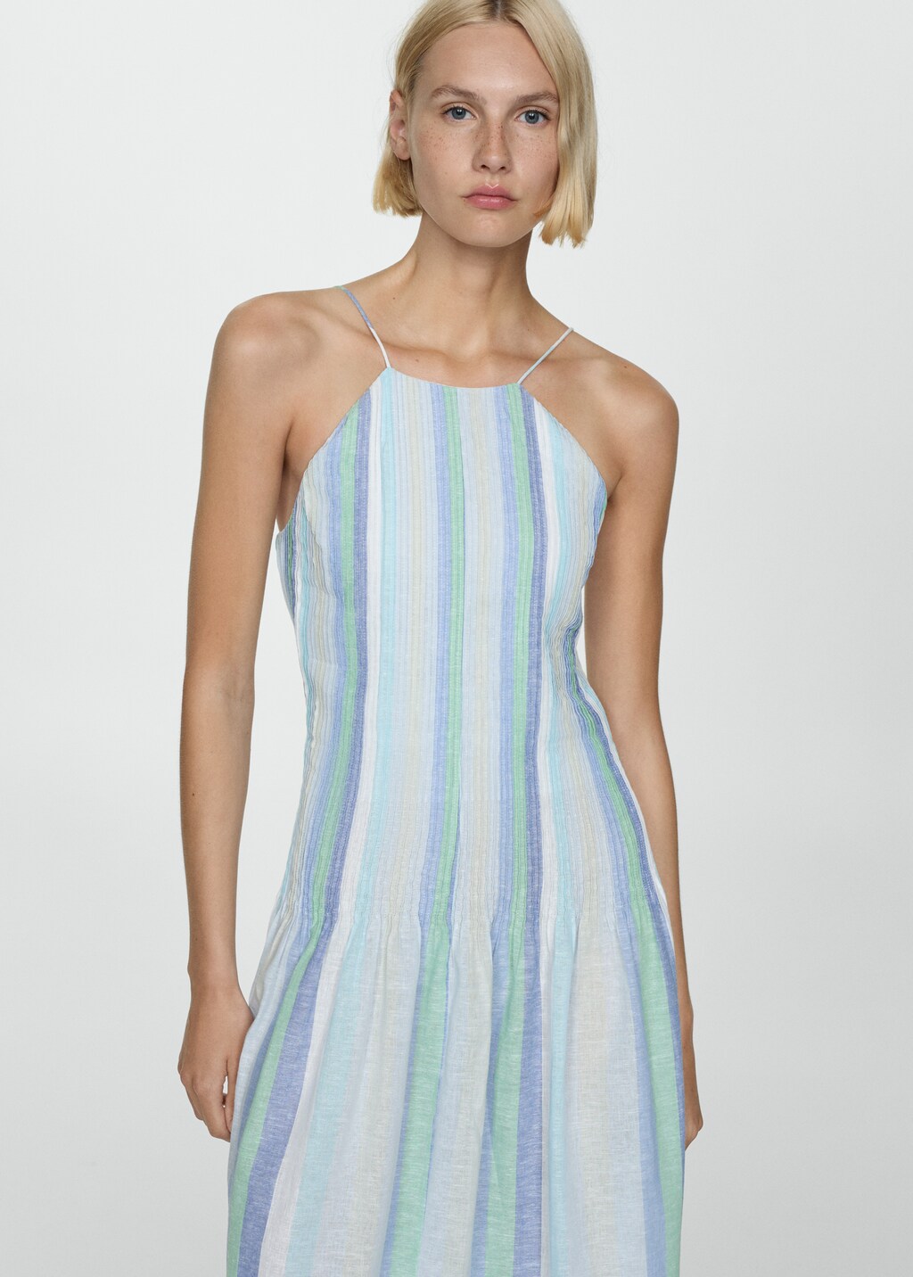 ミストレアス Belt Set Houndstooth shirt Dress Houndstooth dress with belt - Women | MANGO OUTLET USA