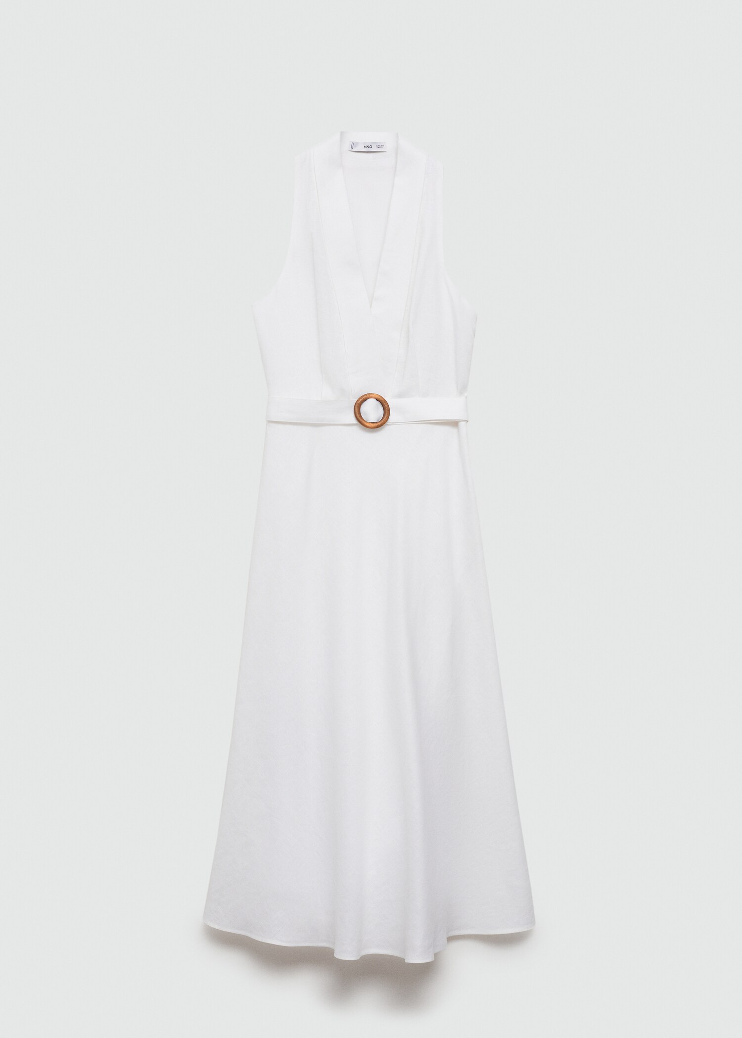 Robe lin ceinture - Article sans modèle