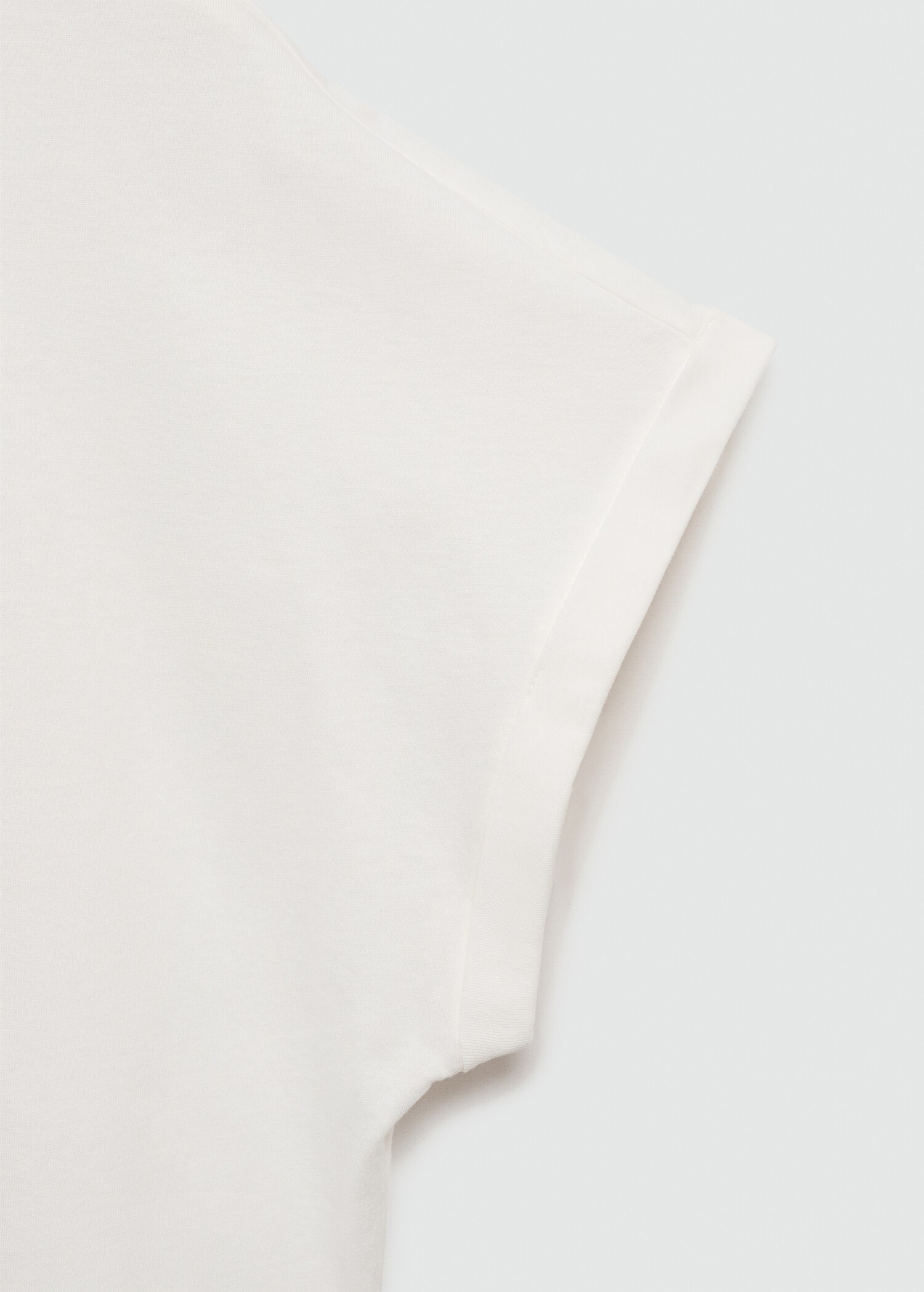 Printed cotton-blend T-shirt - Details of the article 0