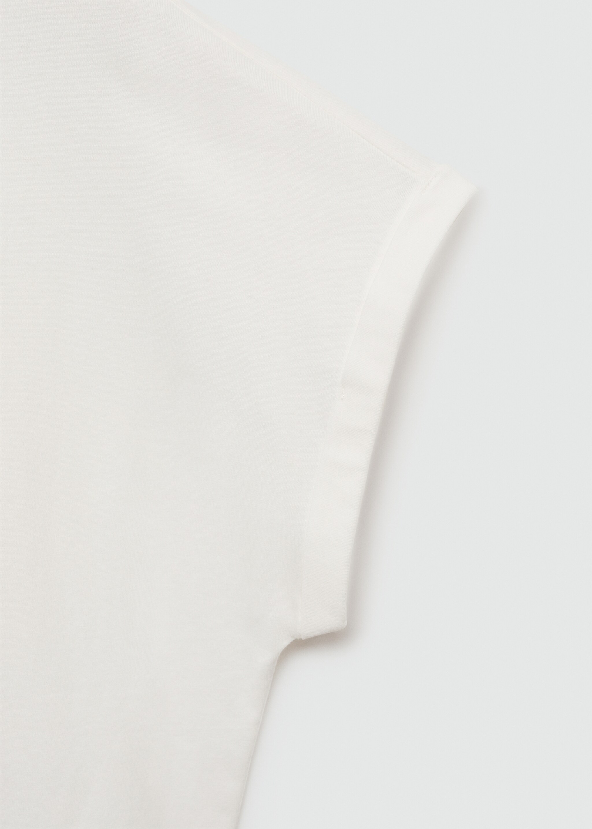 Printed cotton-blend T-shirt - Details of the article 0