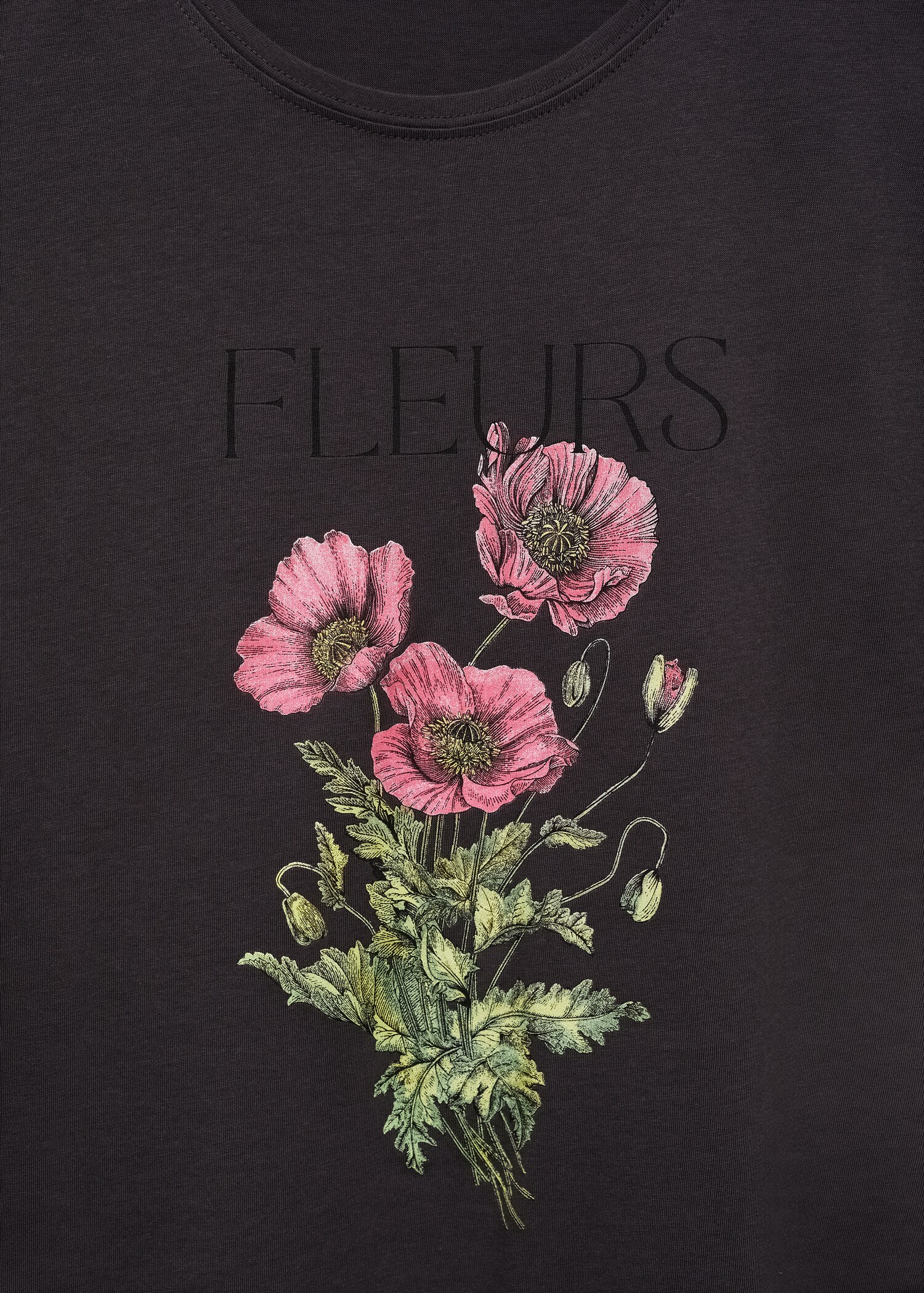 Printed cotton-blend T-shirt - Details of the article 8