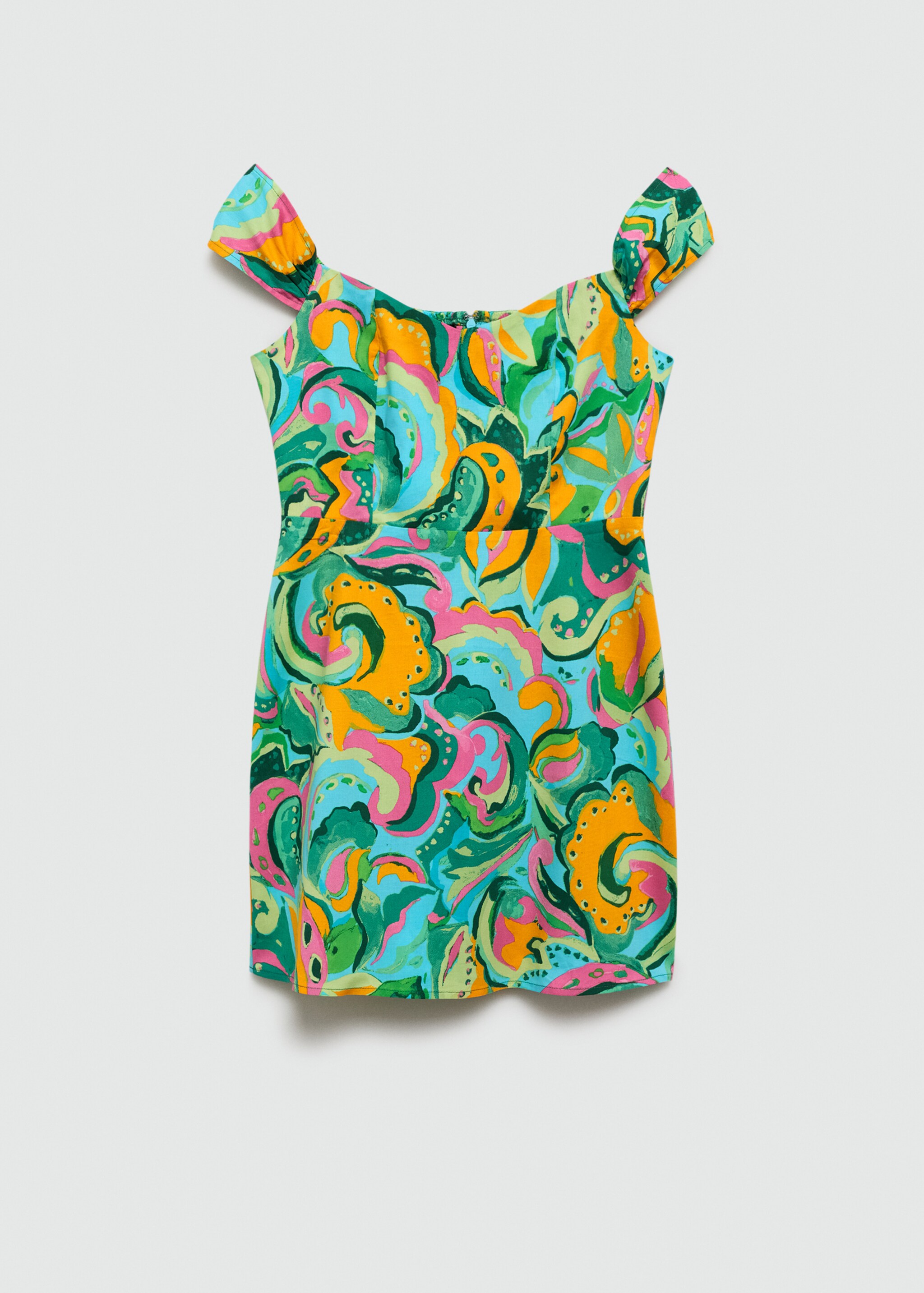 Kurzes Printkleid - Artikel ohne Model