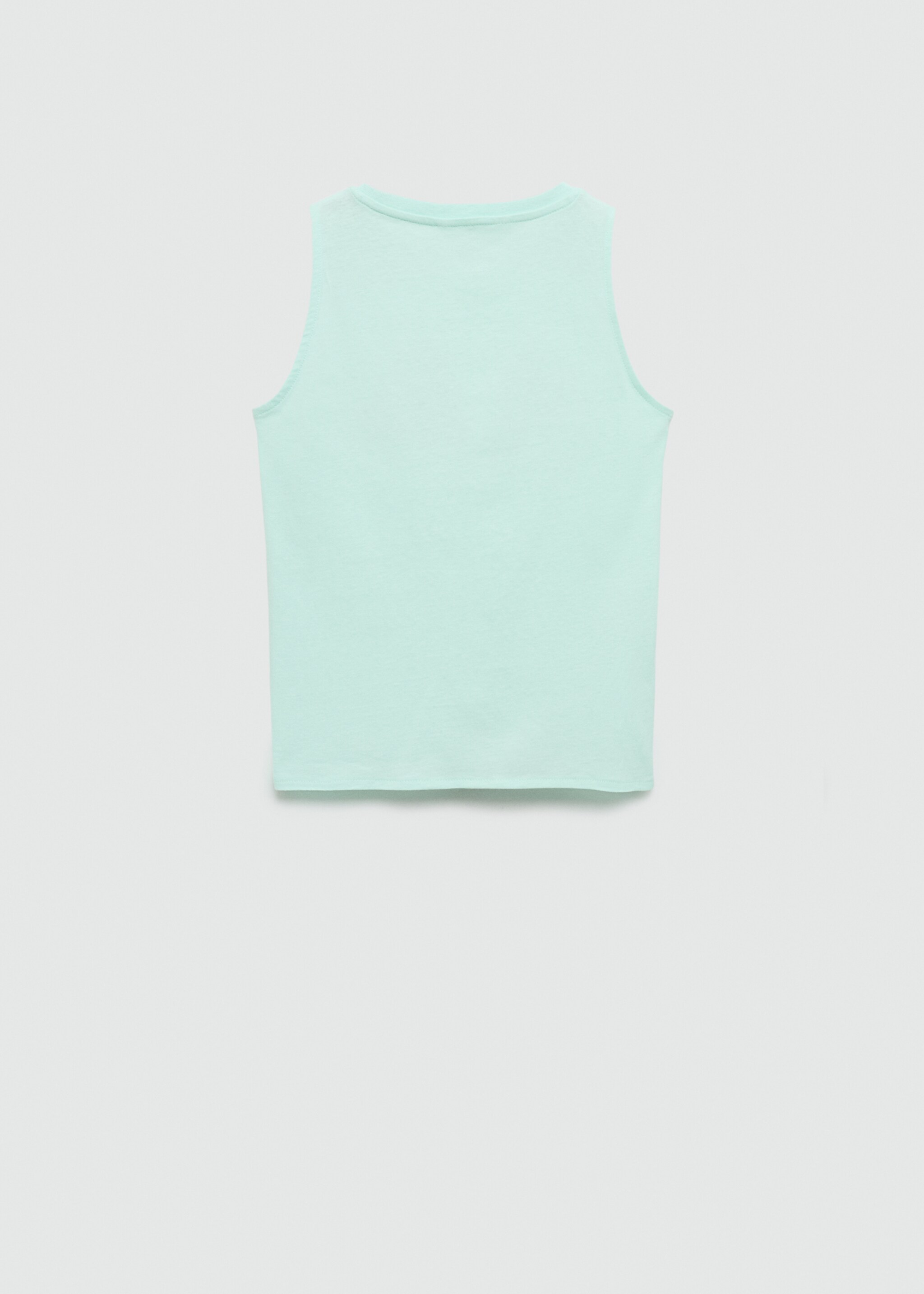 T-shirt pormenores bordados - Verso do artigo