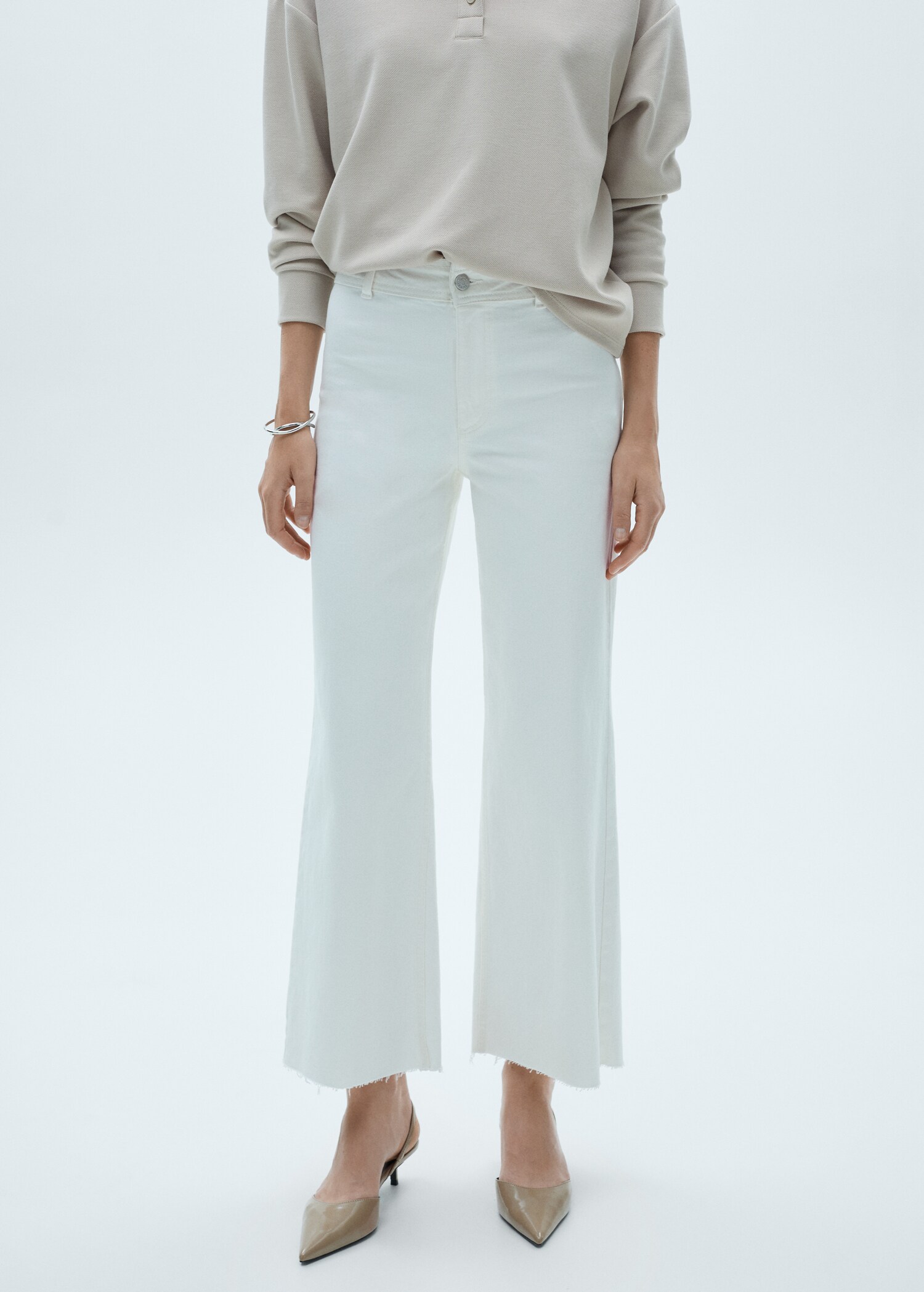 Culotte-Jeans mit hohem Bund Catherin - Detail des Artikels 6