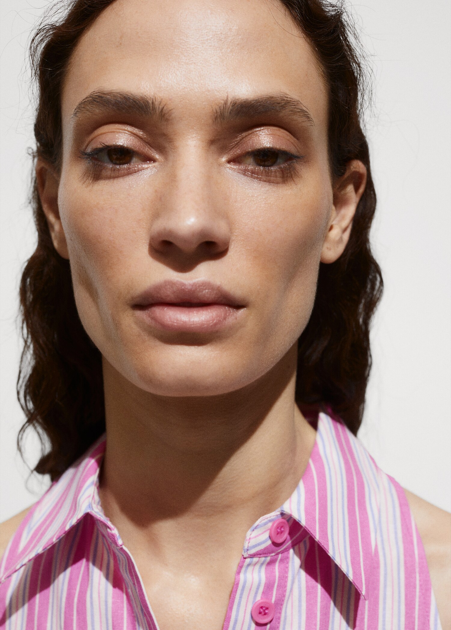 Wrap shirt dress - Details of the article 1