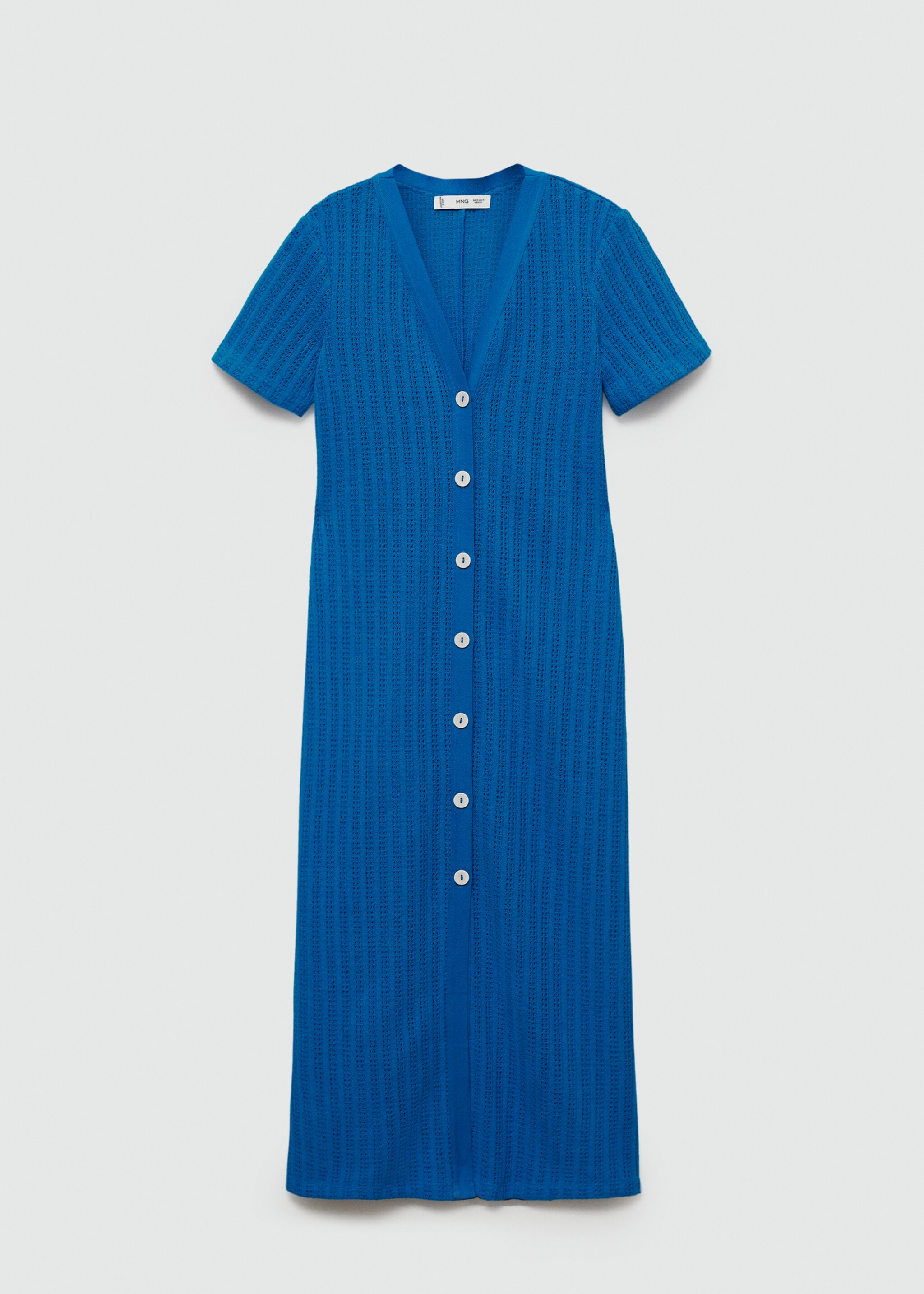 Button crochet dress - Article without model