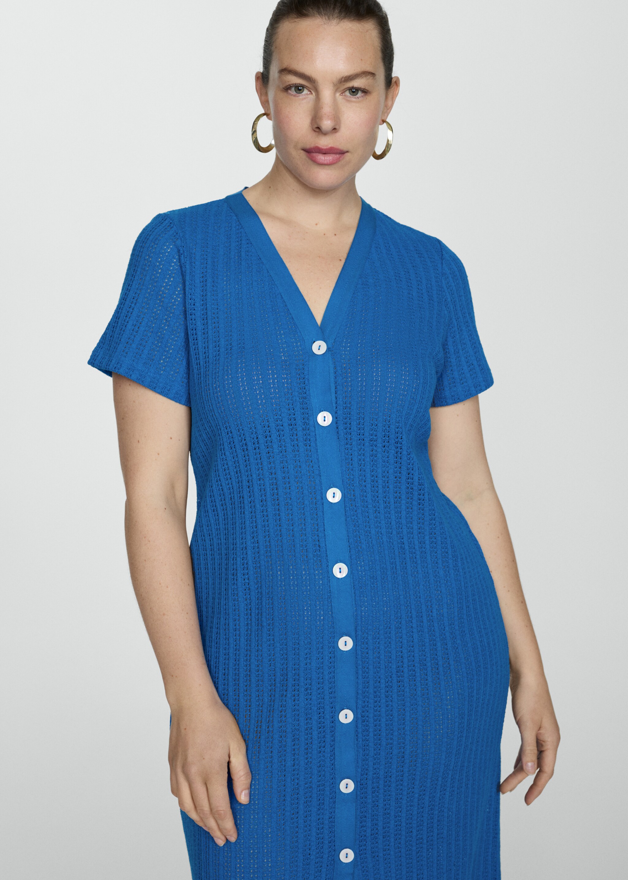 Button crochet dress - Details of the article 5
