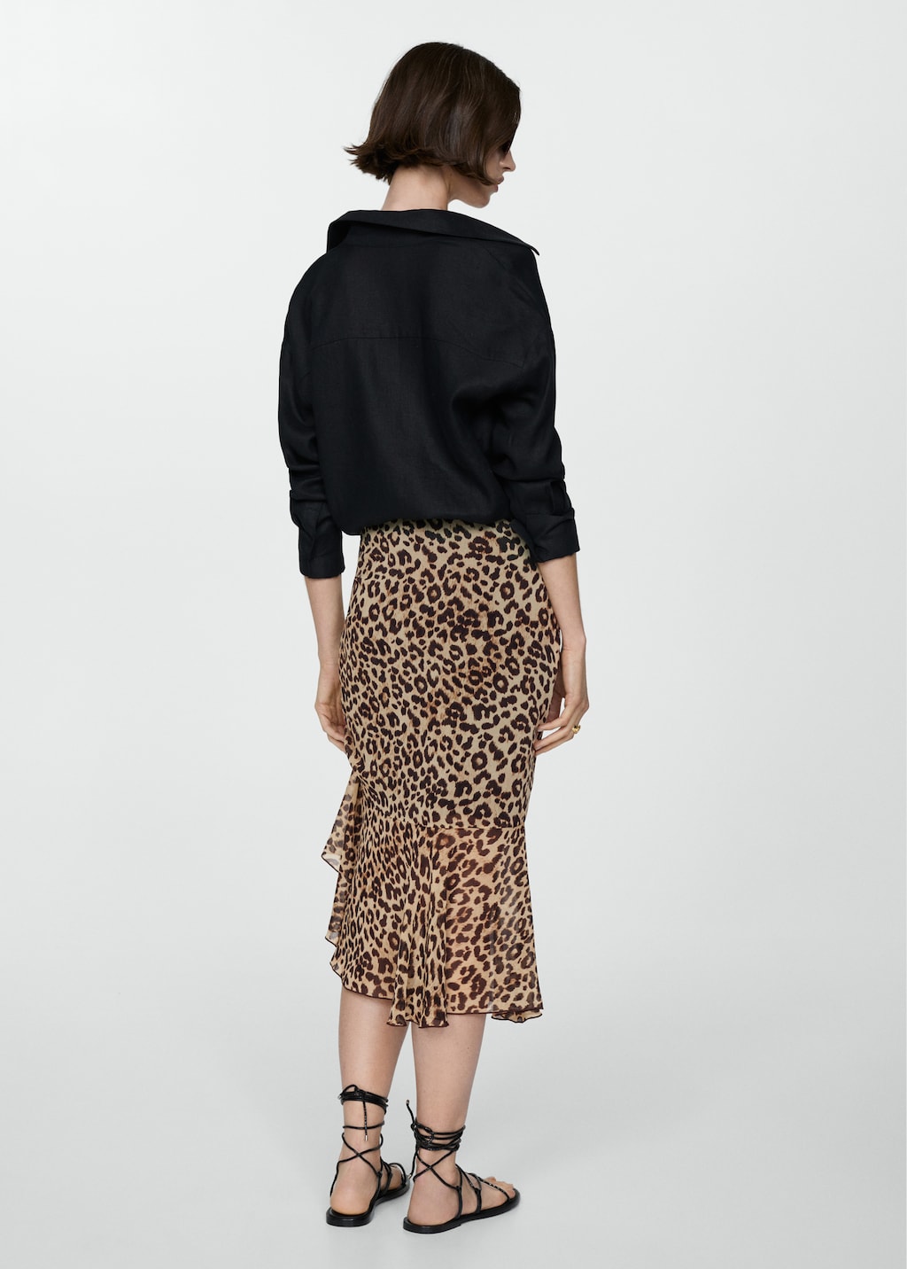 ★YEGG★ 25SS Leopard skirt 【送料込/関税込】 YEGG】25SS Leopard skirt [正規品]