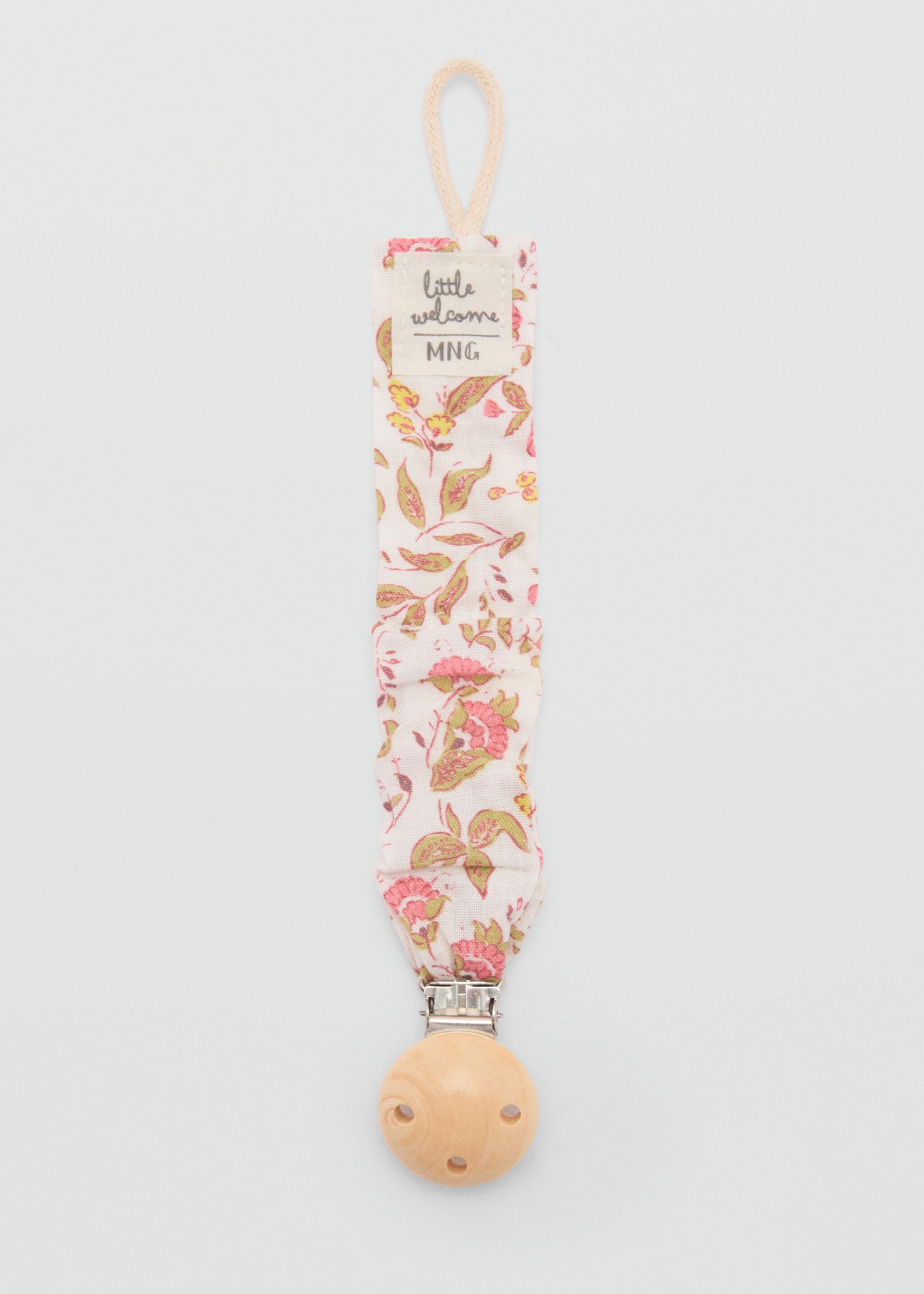 Printed brooch pacifier holder - Medium plane, Green. Ref: 77010379-00.