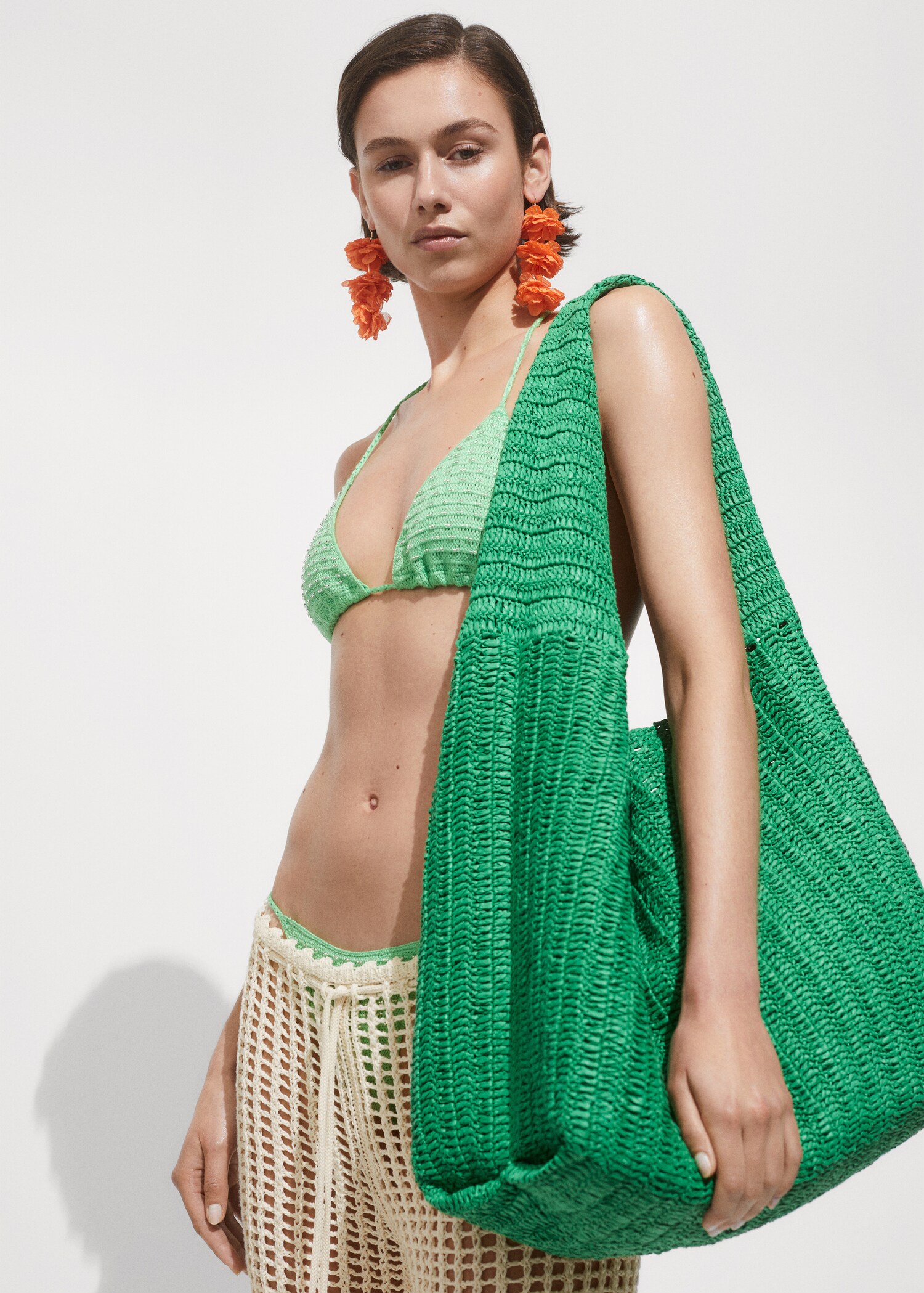 Pantalon maille ajourée - Détail de l'article 2
