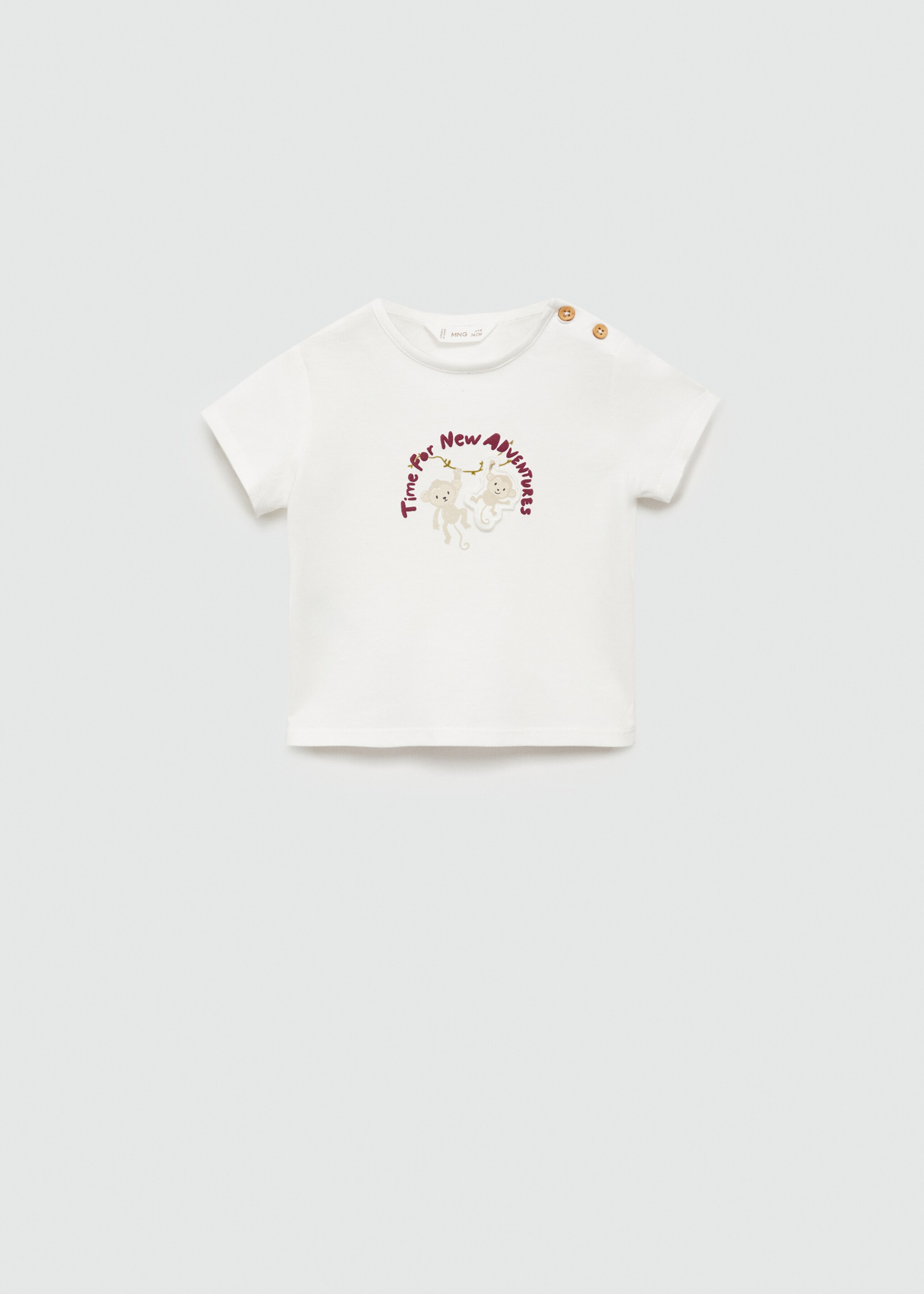 Decorative patches T-shirt - Article without model