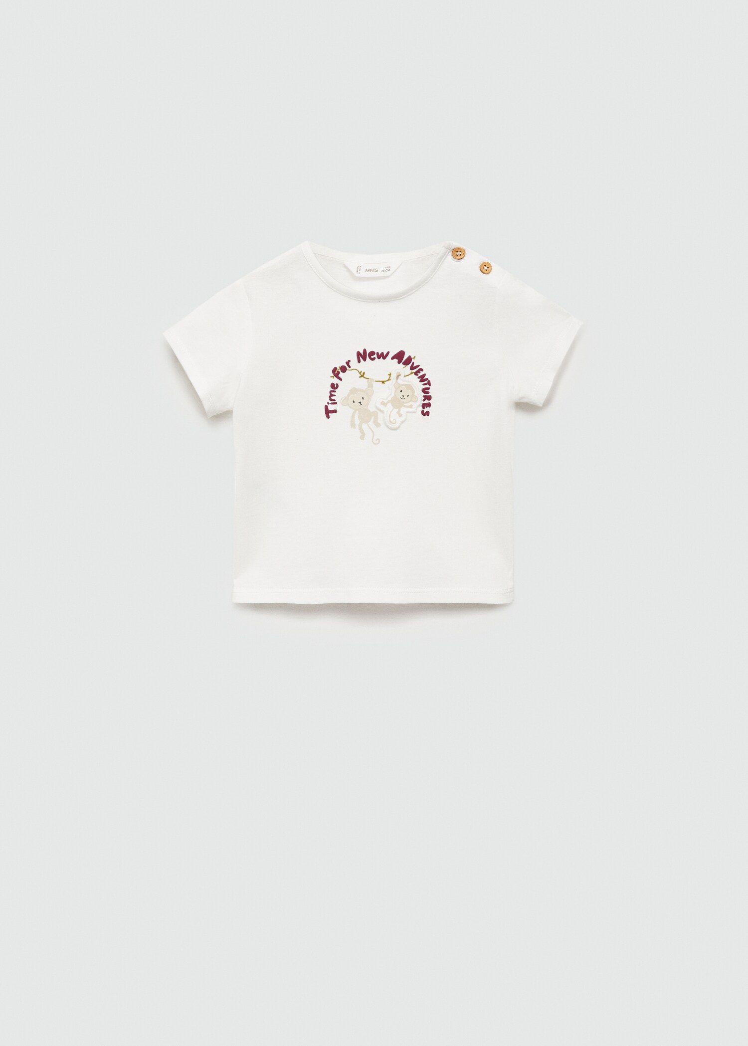 Decorative patches T-shirt - Article without model
