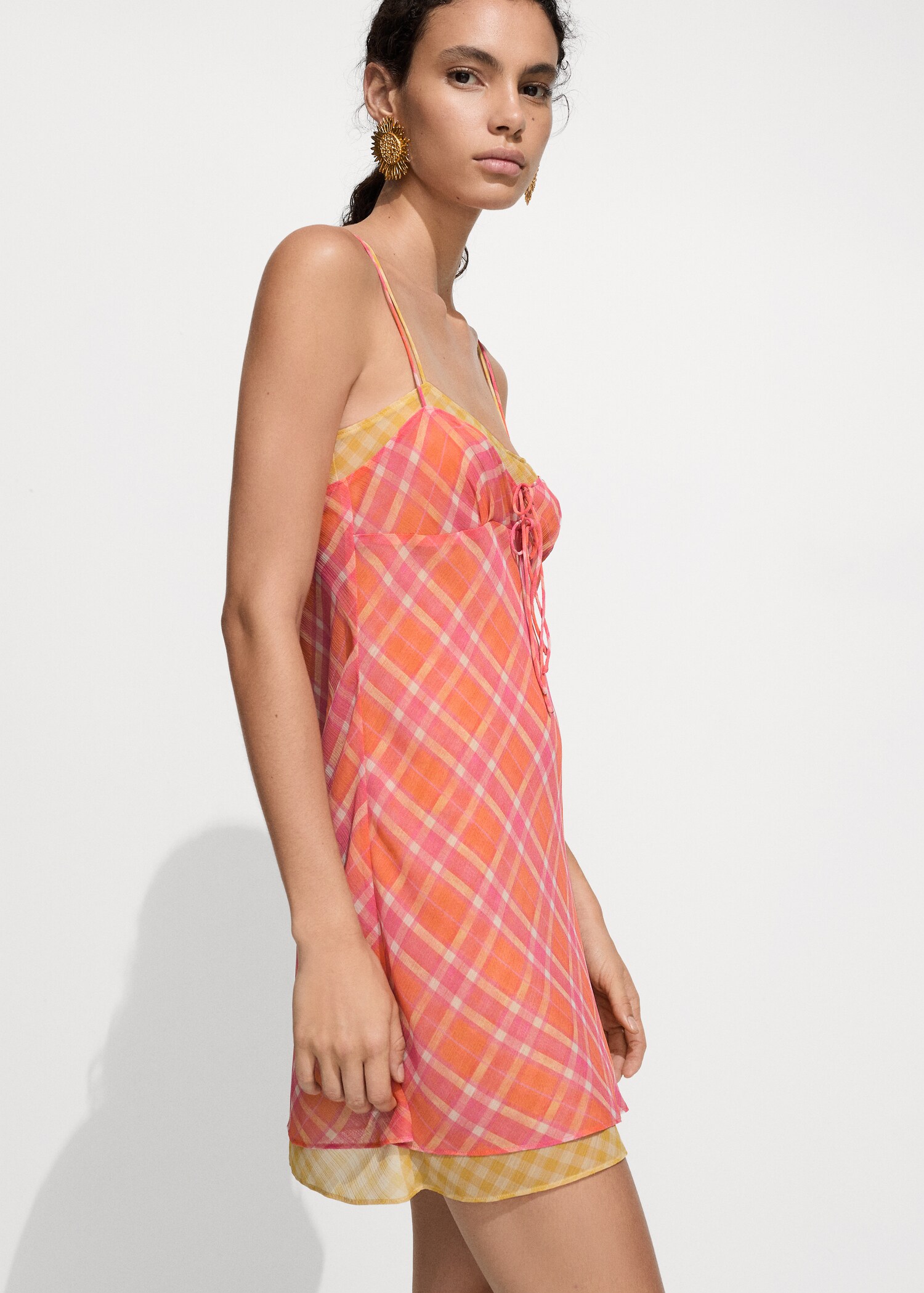 Kleid im Muster-Mix - Detail des Artikels 1