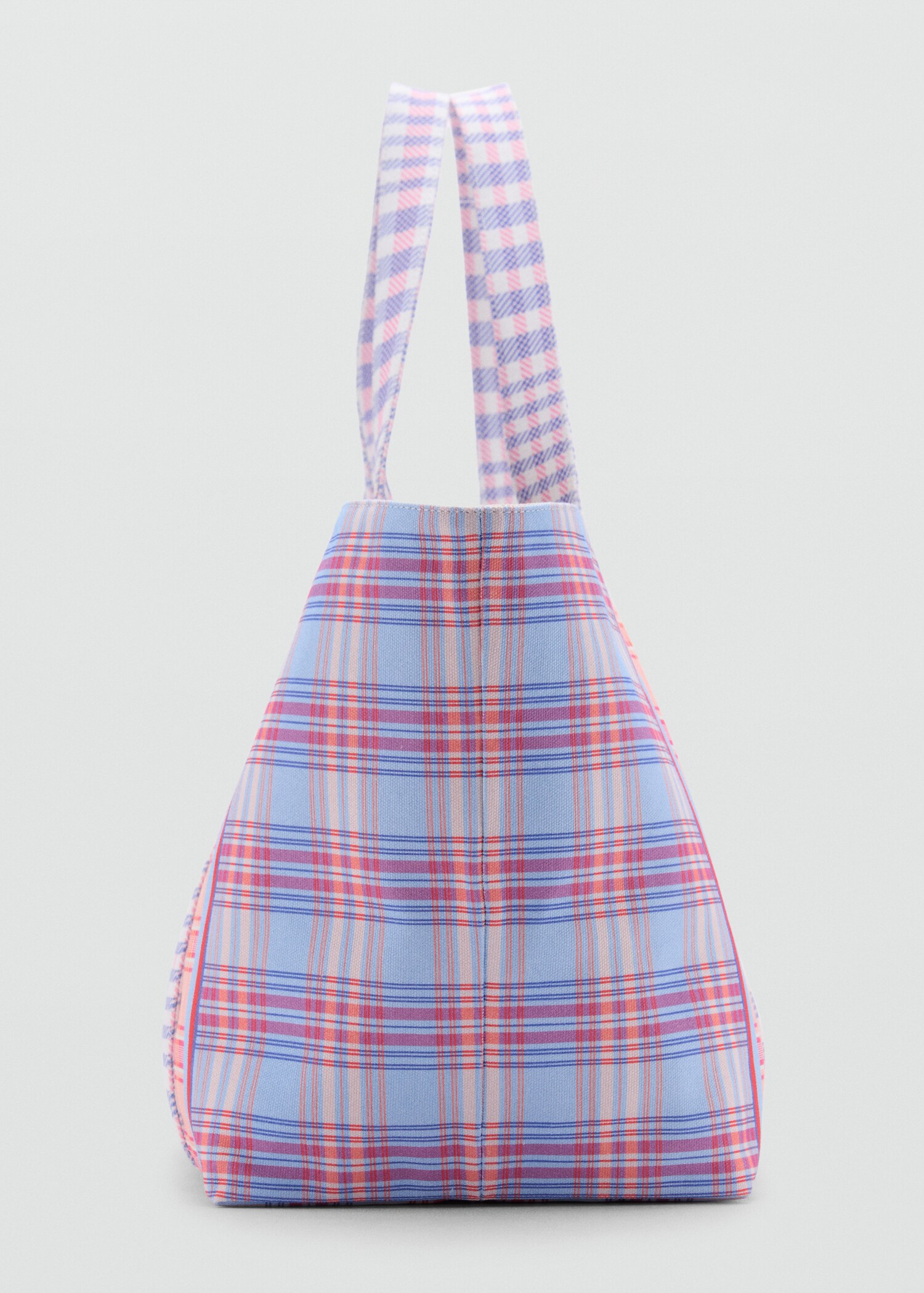Bolso estampado cuadros - Detalle del artículo 1