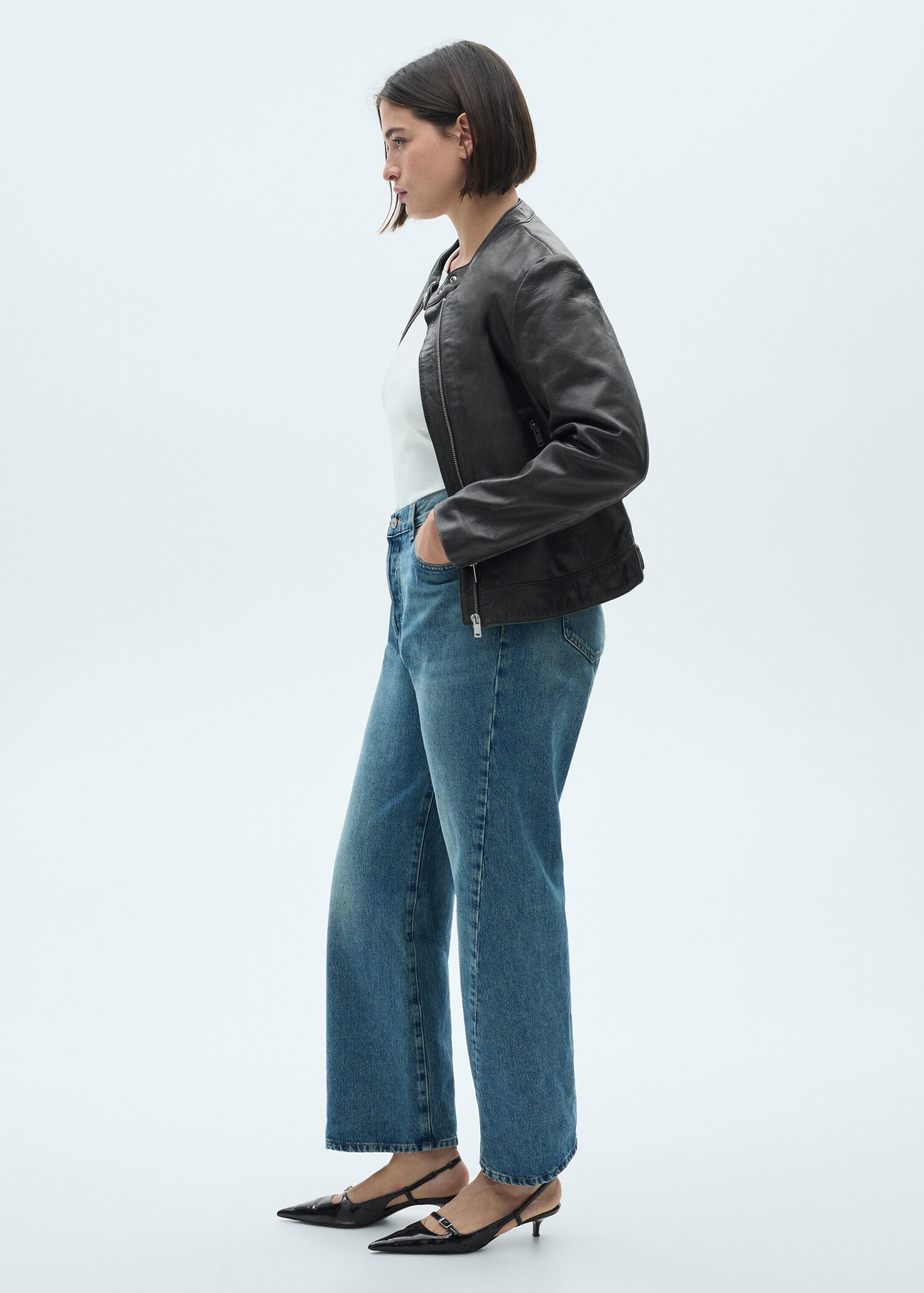 100% leather jacket - Details of the article 3