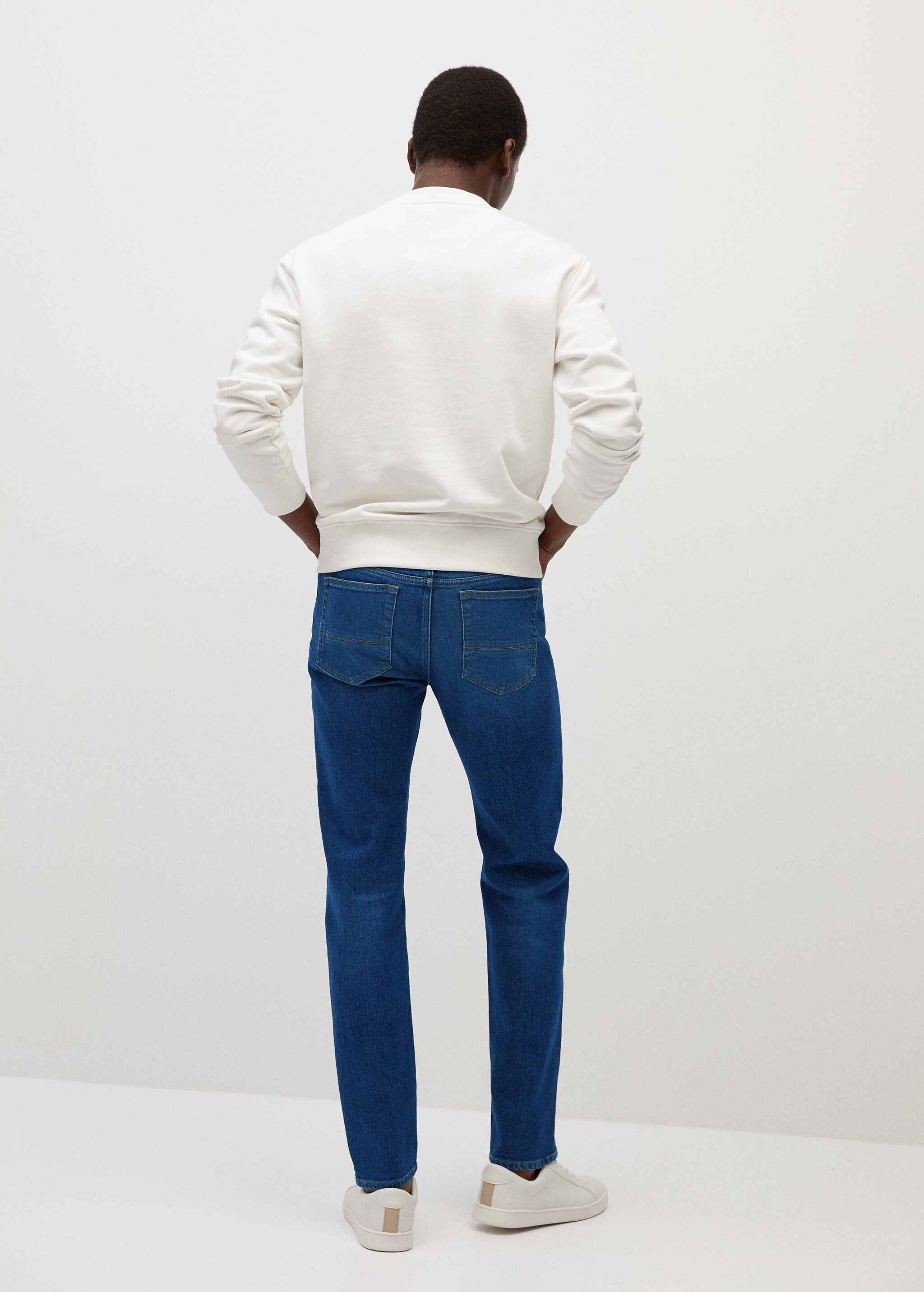Jeans Jan slim fit lavado oscuro - Reverso del artículo