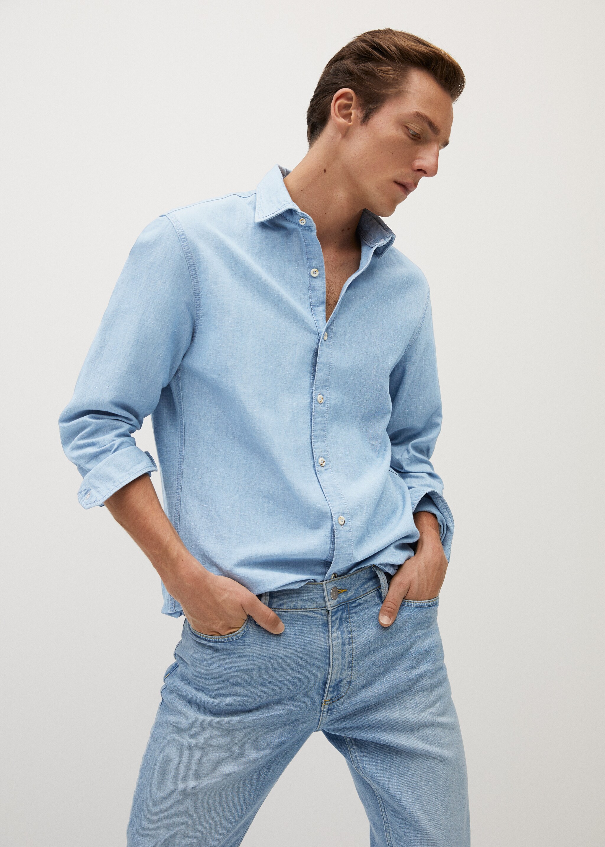 Jeans Jan slim fit lavado claro - Detalle del artículo 3