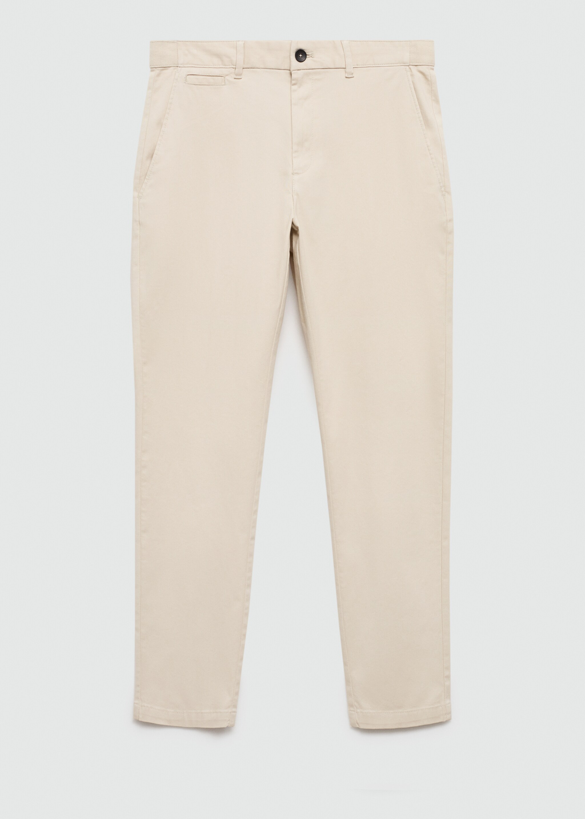 Katoenen tapered crop broek - Artikel zonder model