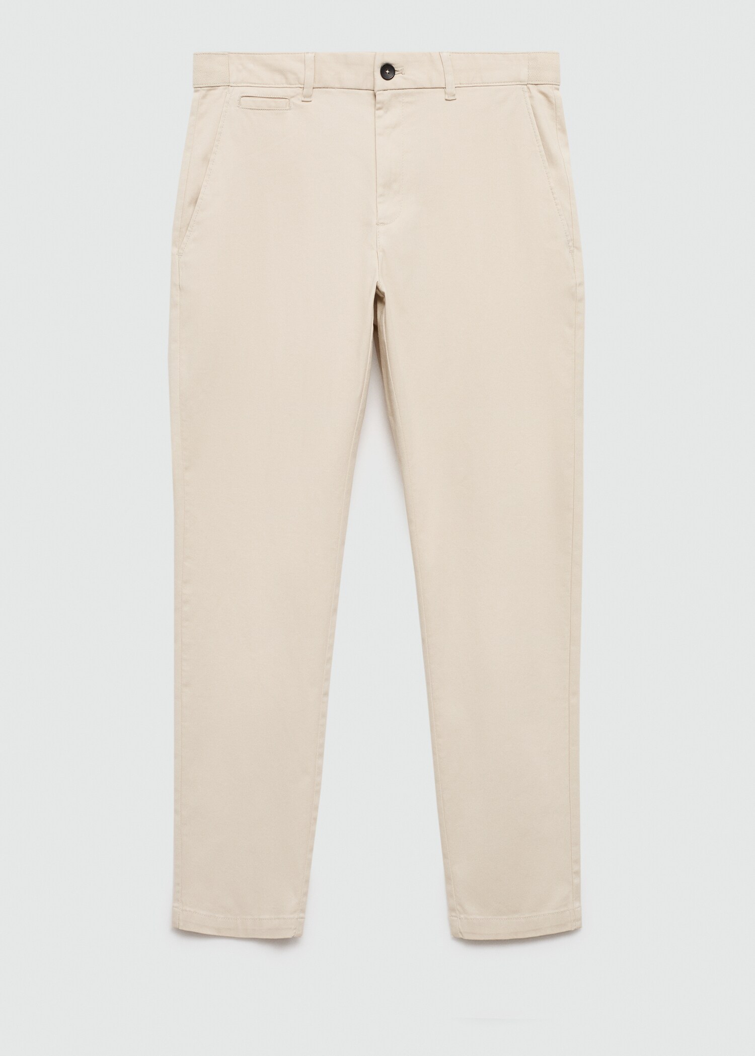 Cotton tapered crop trousers - Article without model