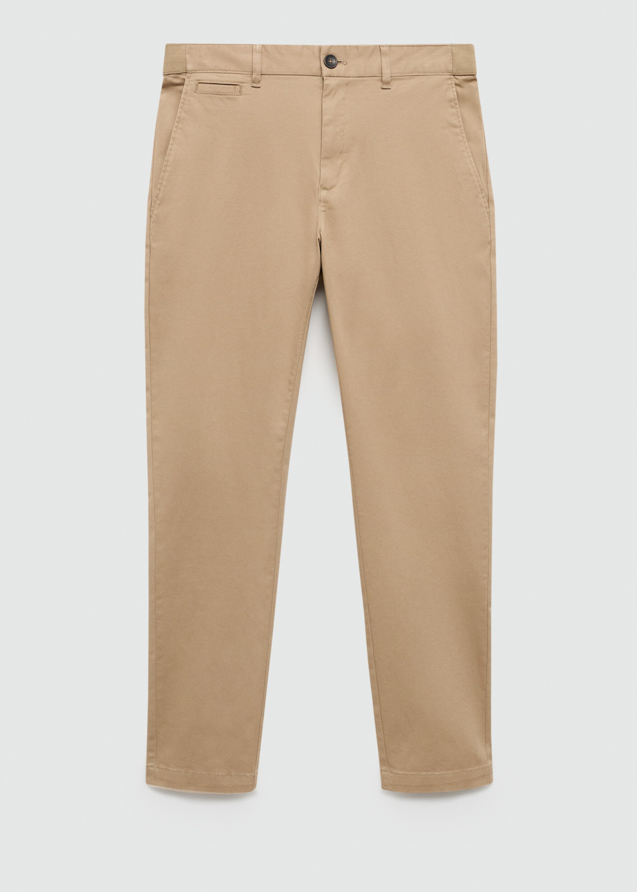 Cotton tapered crop trousers - Article without model