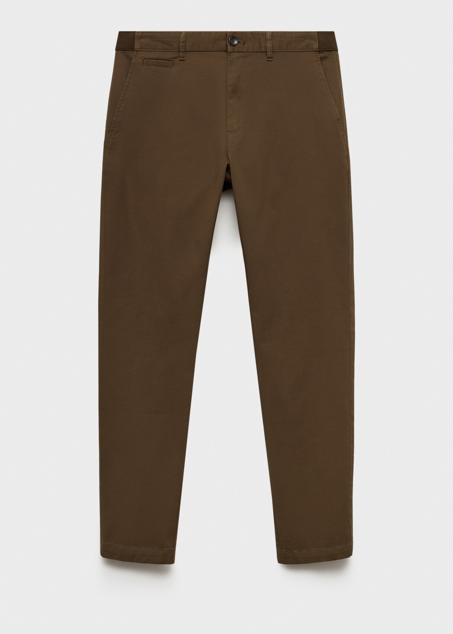 Cotton tapered crop trousers - Article without model