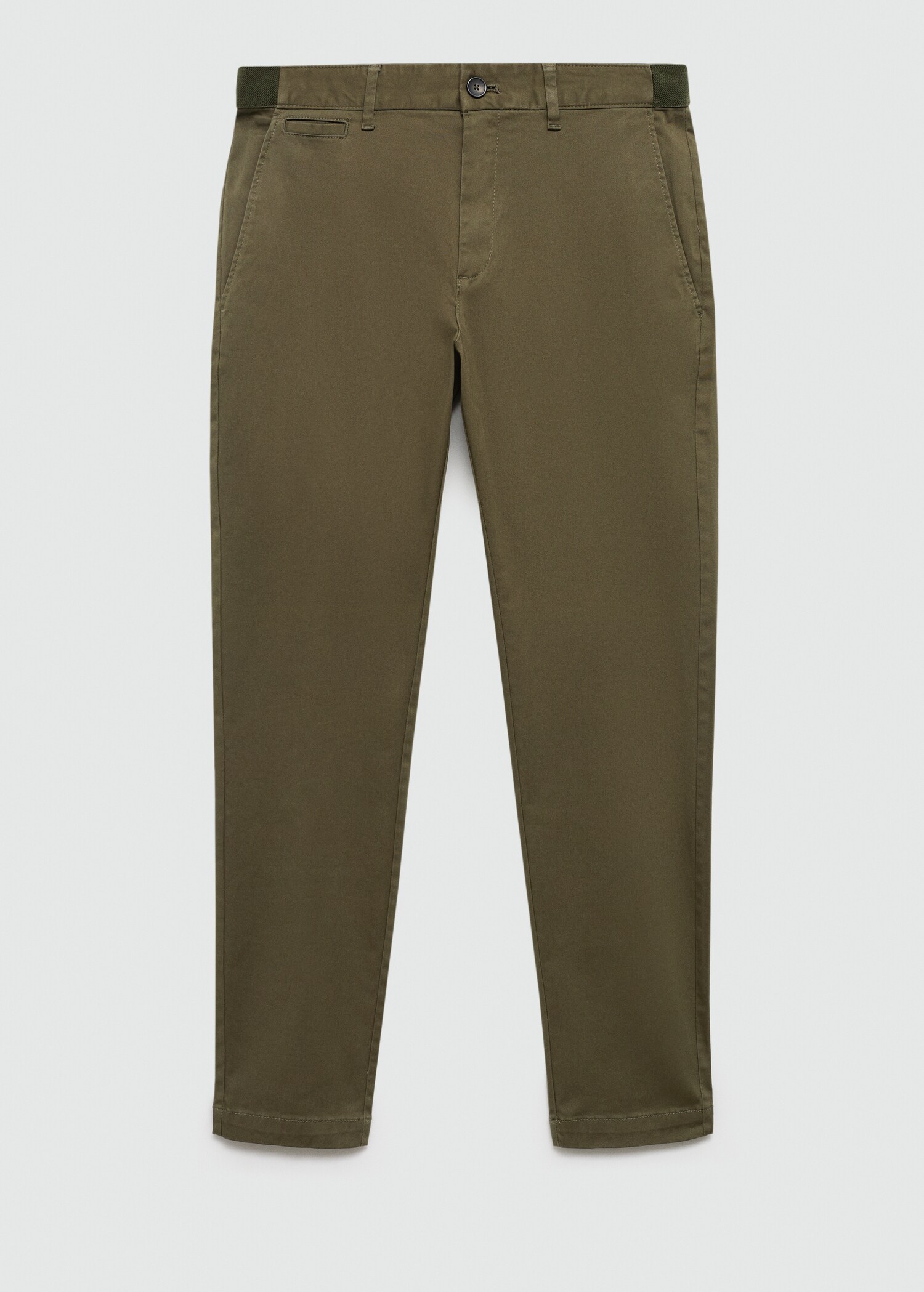Cotton tapered crop trousers - Article without model
