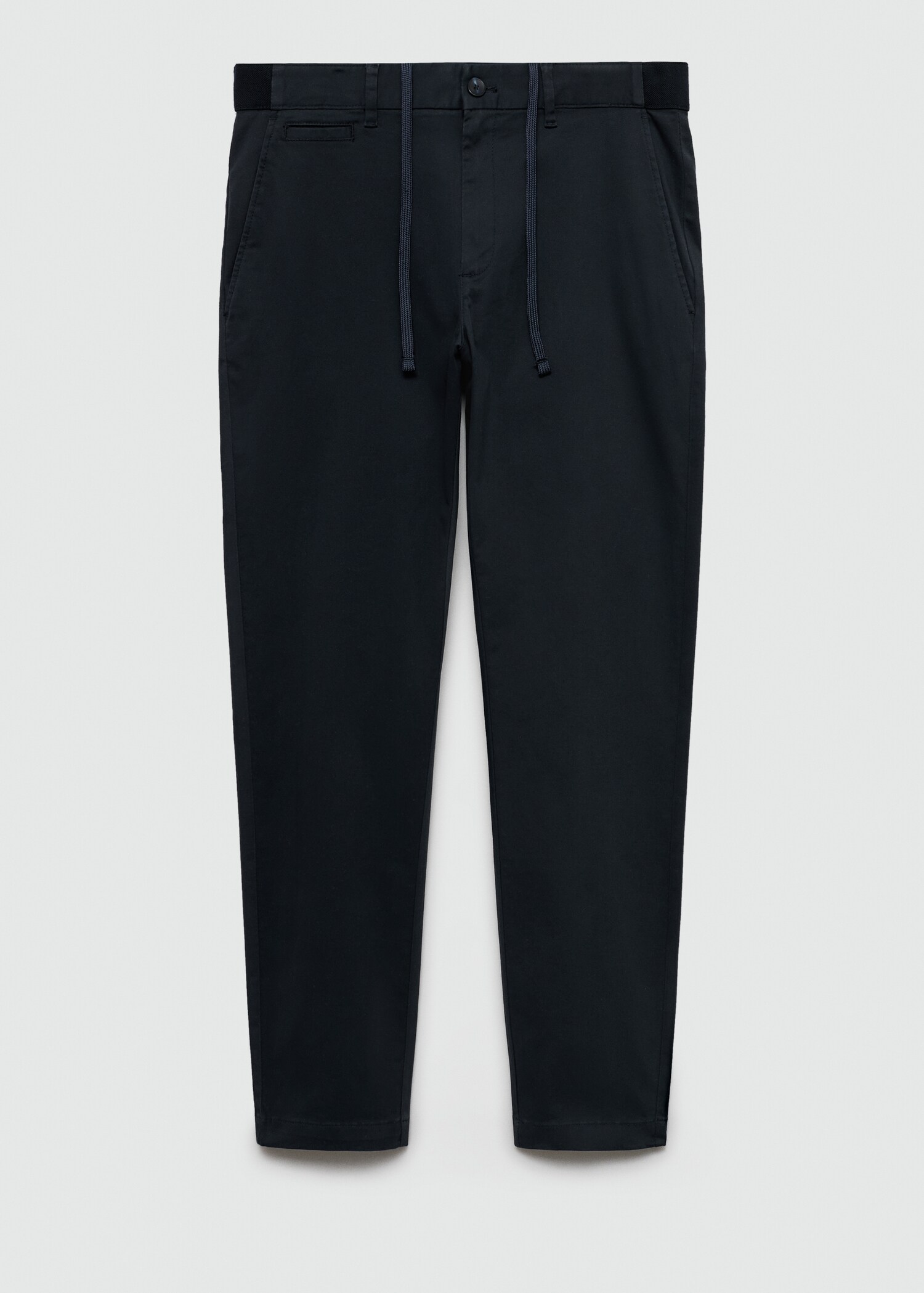 Cotton tapered crop trousers - Article without model