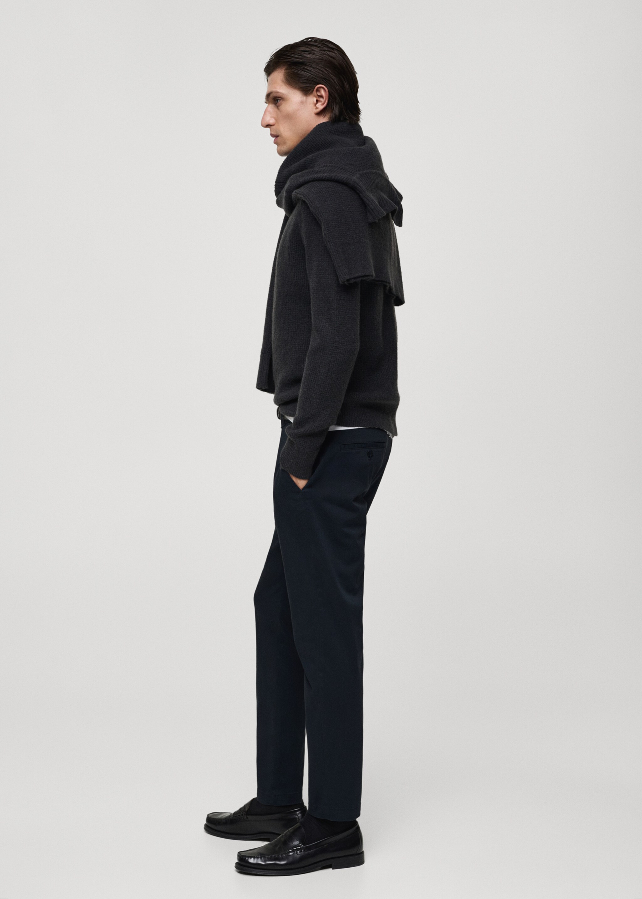 Pantalón algodón tapered crop - Detalle del artículo 2