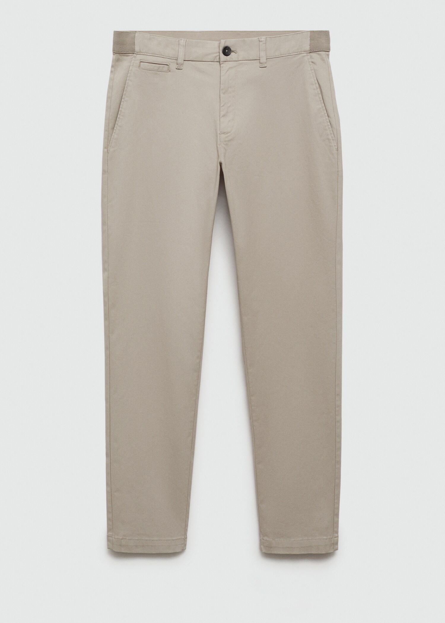 Cotton tapered crop trousers - Article without model