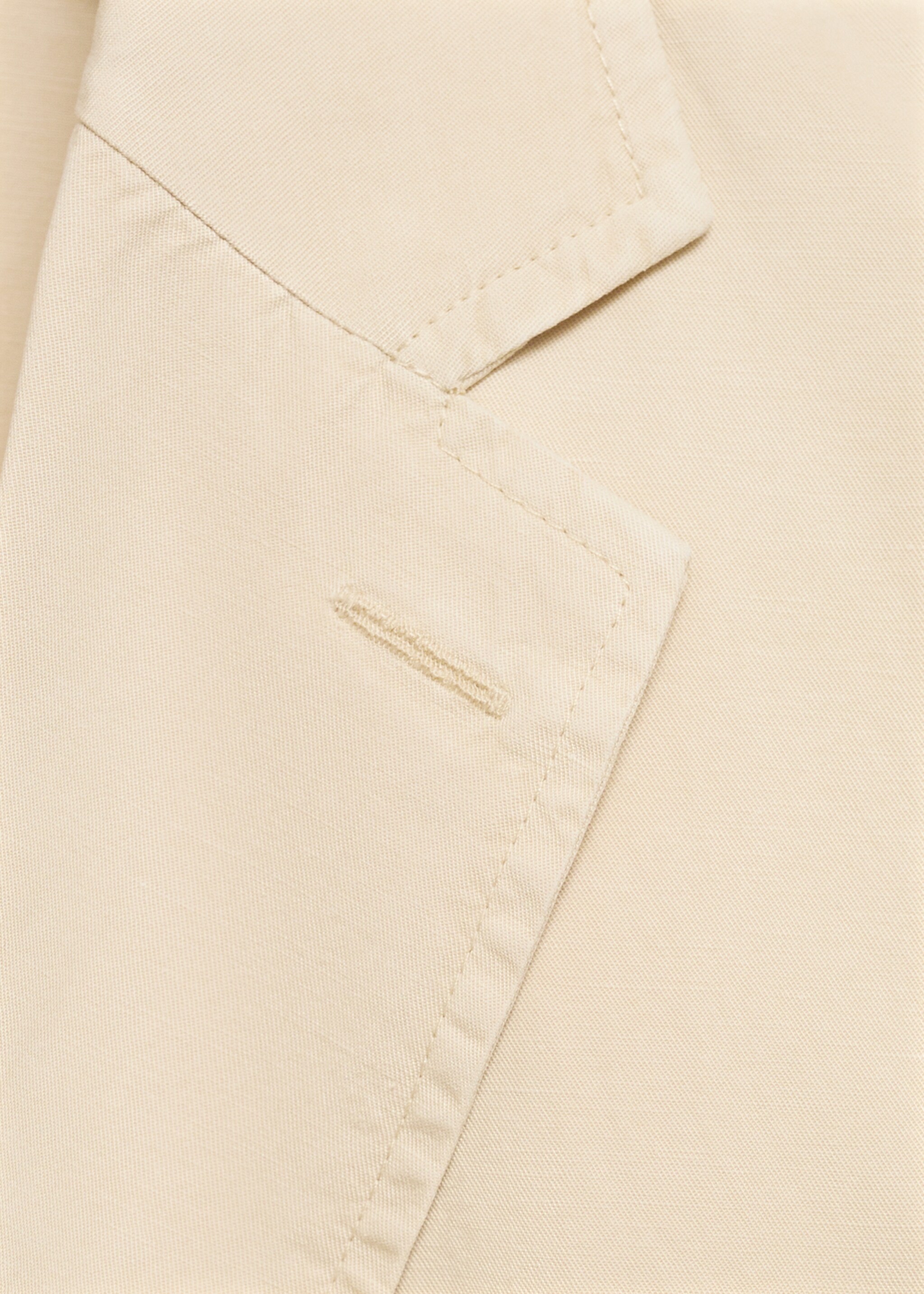 Washed-effect cotton-linen jacket - Details of the article 8