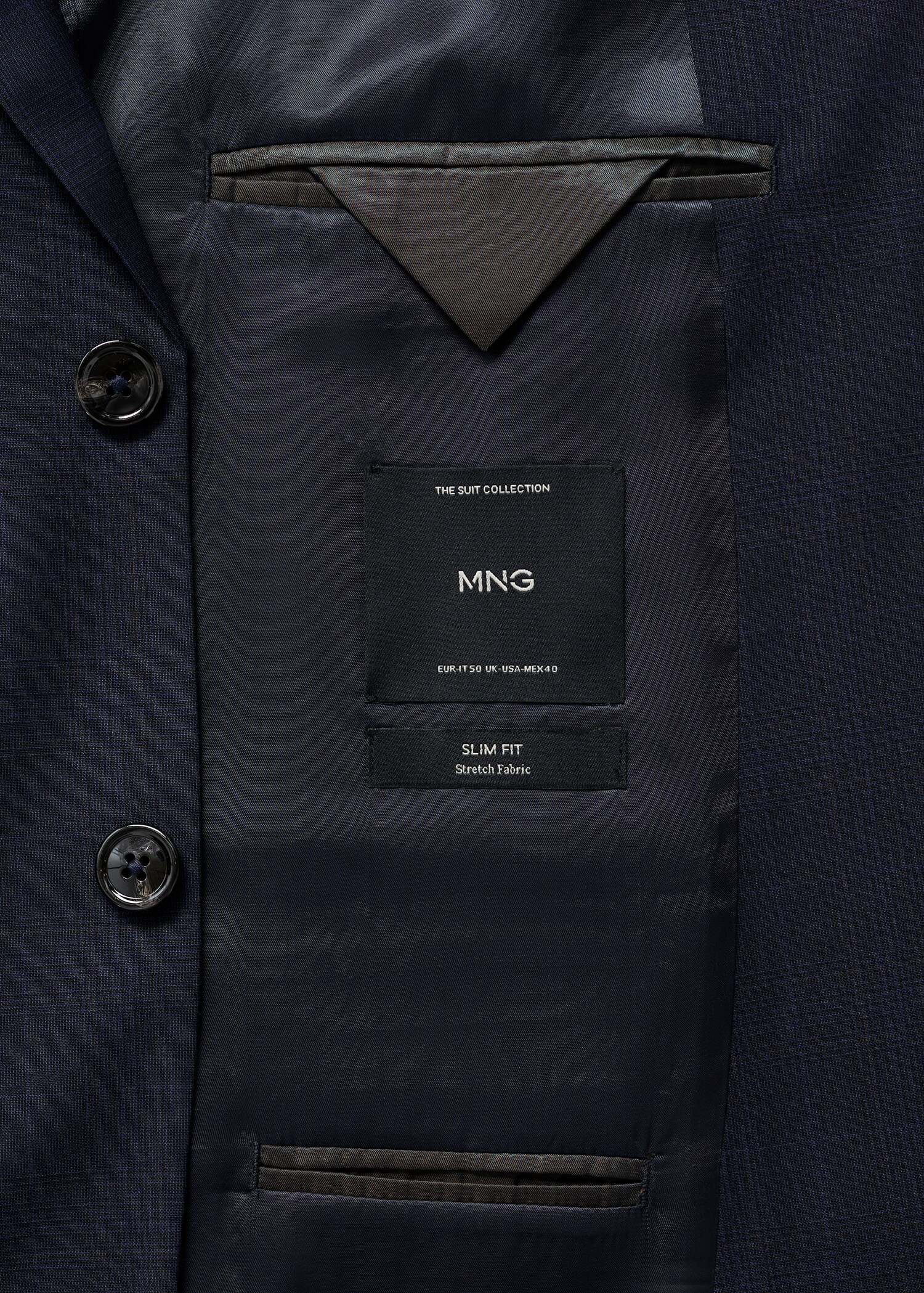 Milan slim-fit suit blazer - Details of the article 0
