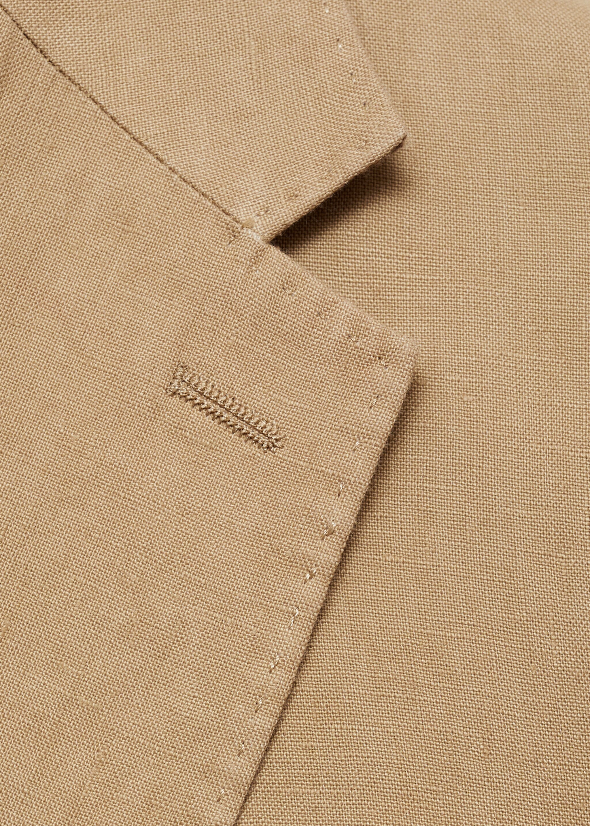 Slim fit sako za odijelo od 100 % lana - Detalji artikla 8