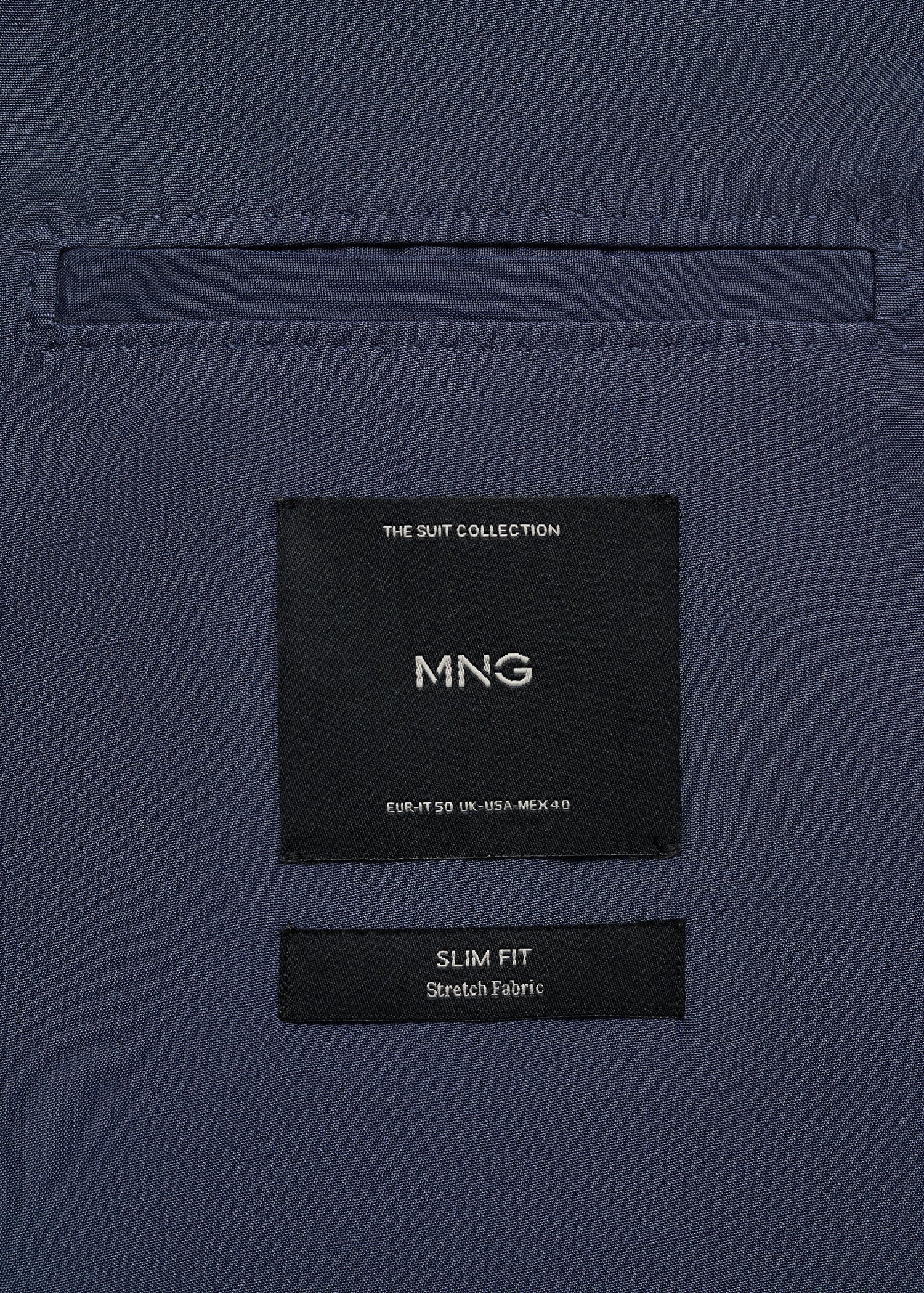 Giacca completo slim-fit tessuto comfort stretch Uomo MANGO