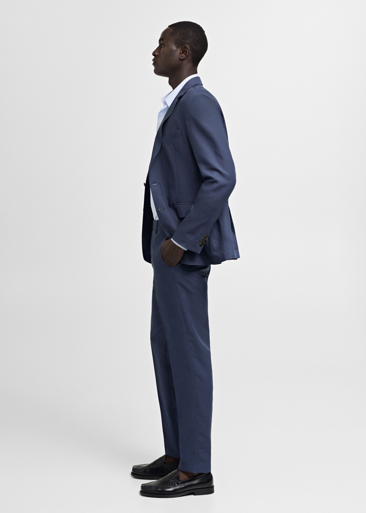 Americana traje slim fit tejido comfort stretch - Detalle del artículo 6