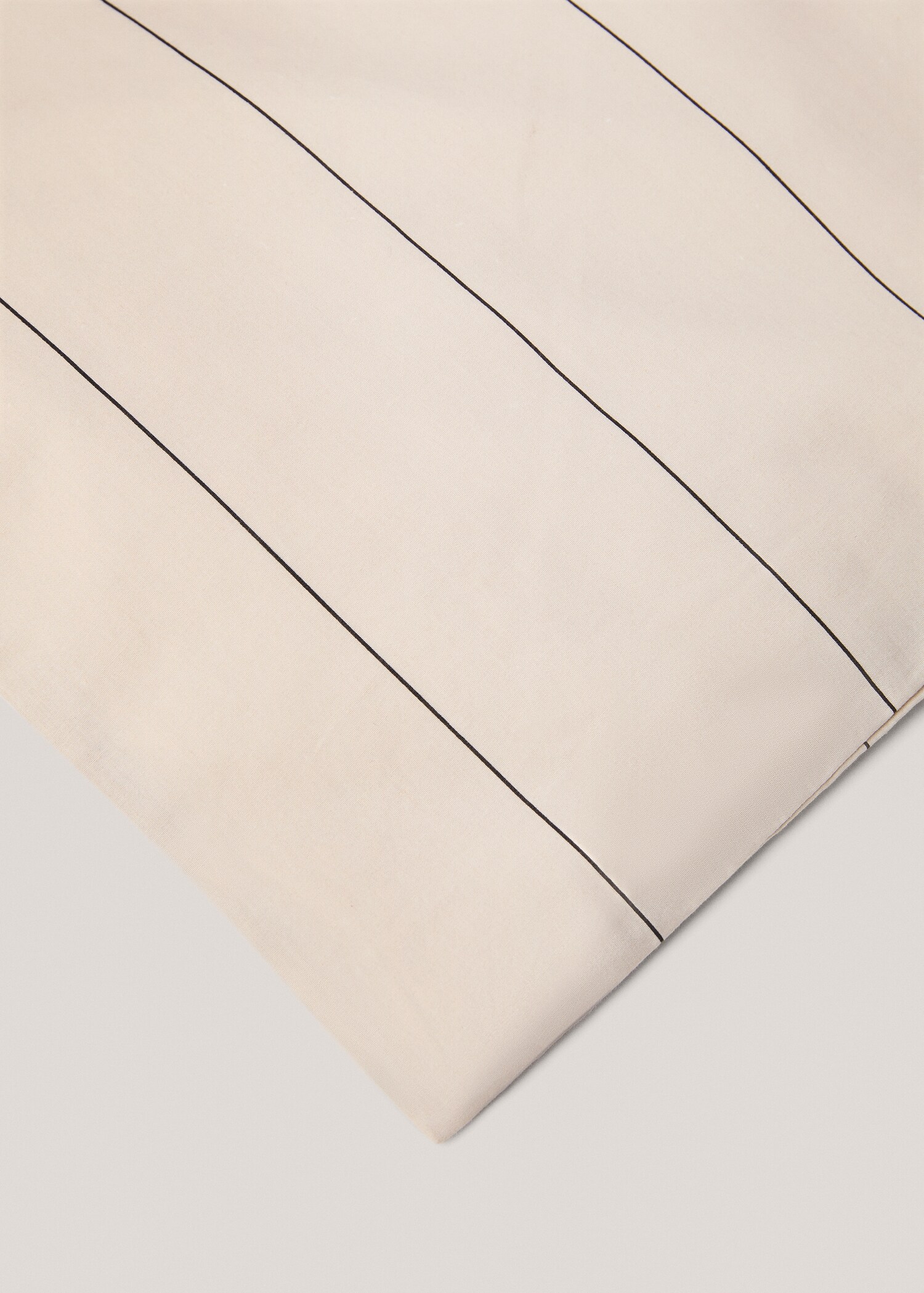 100% cotton striped duvet cover for 135cm bed - Details of the article 3