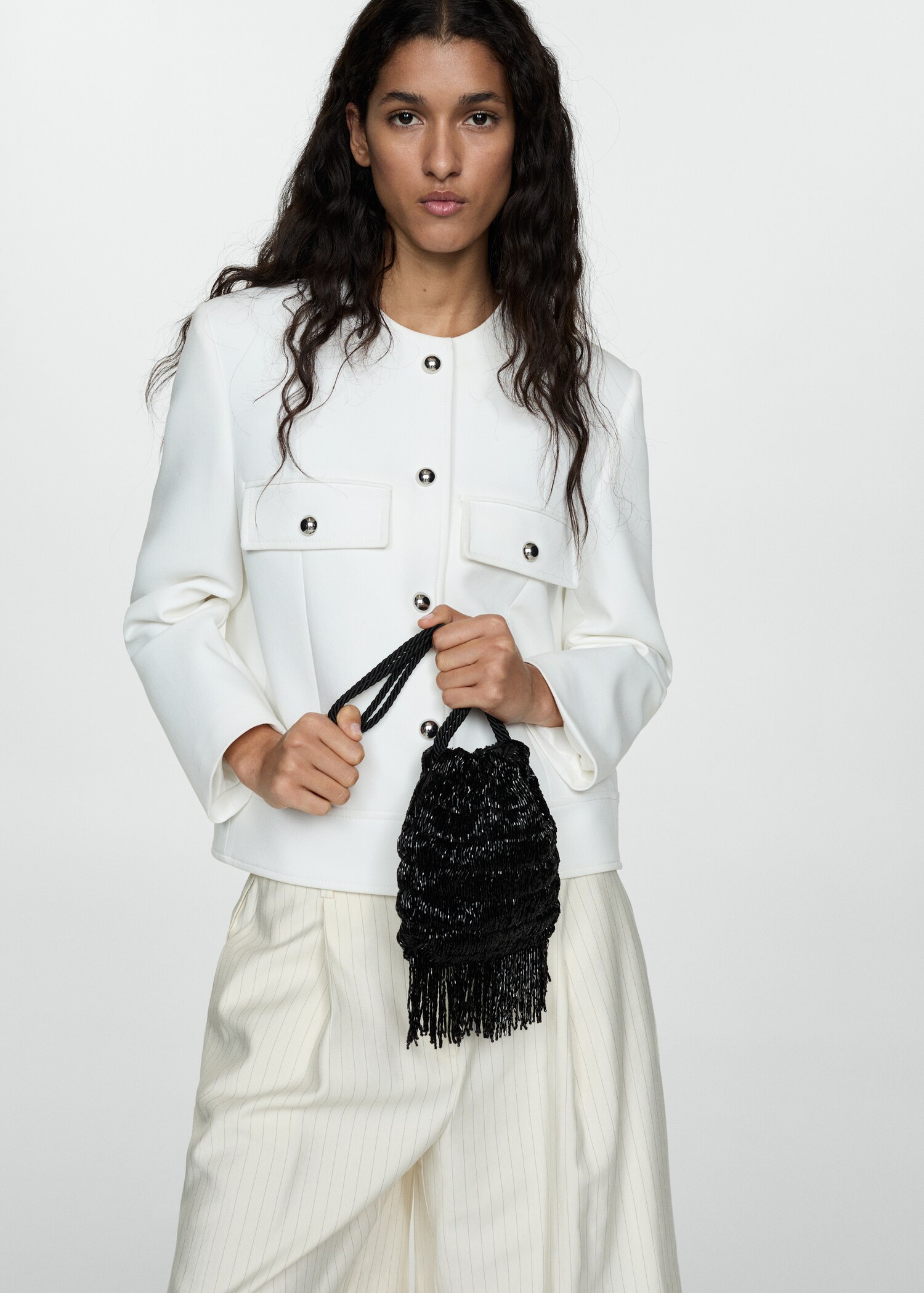 Fringe beads bag - Details of the article 9