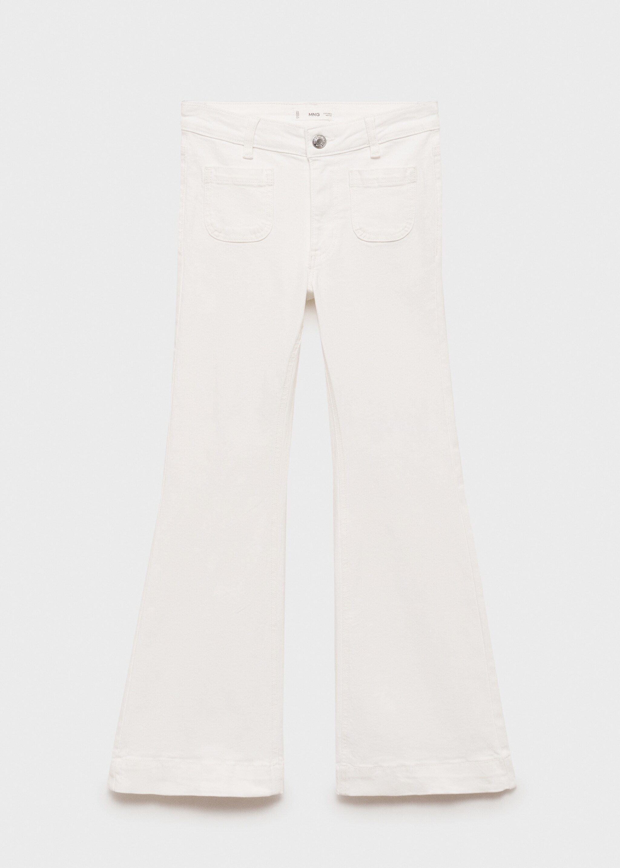 Flared jeans with pocket - Article without model