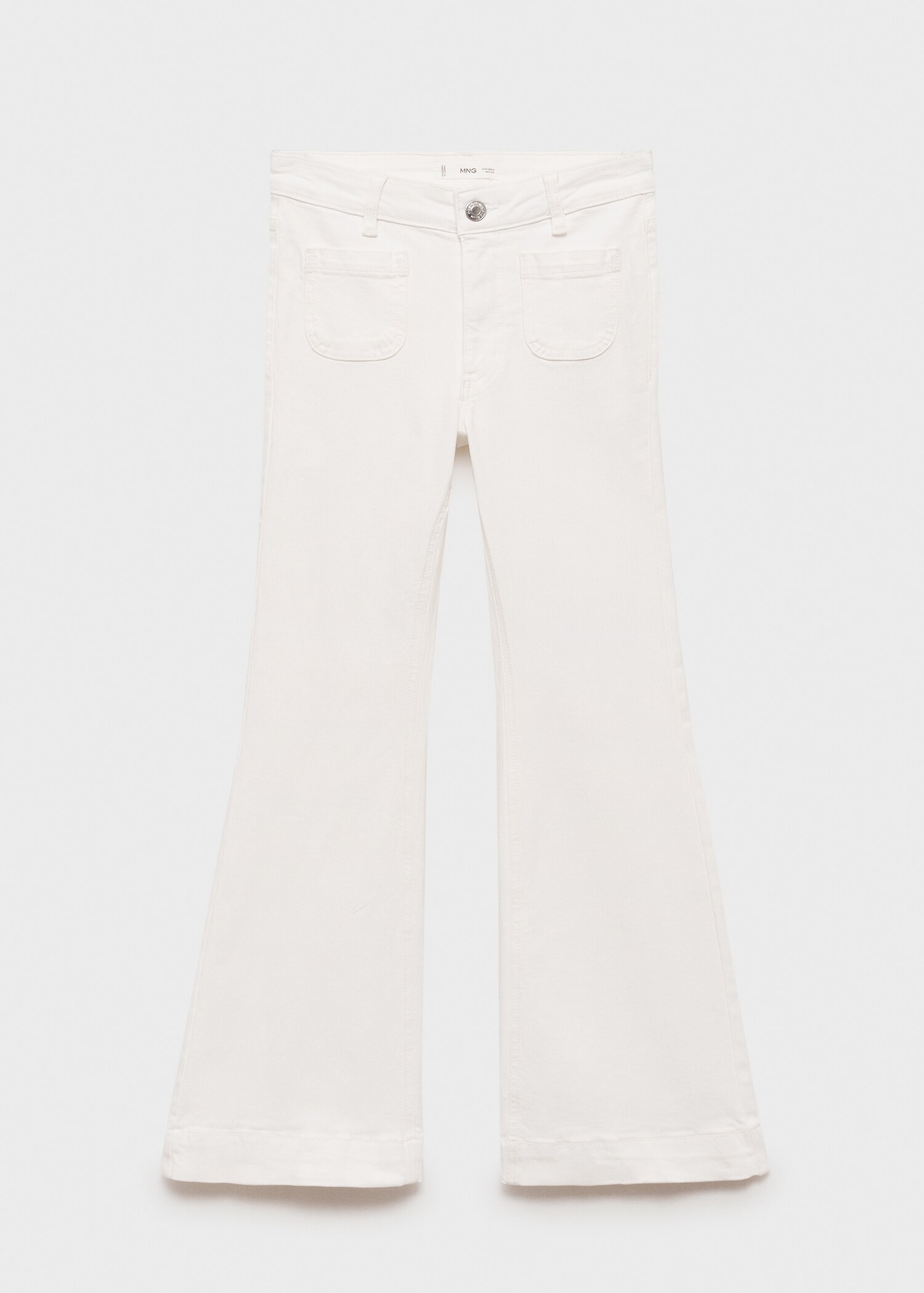 Flared jeans with pocket - Article without model