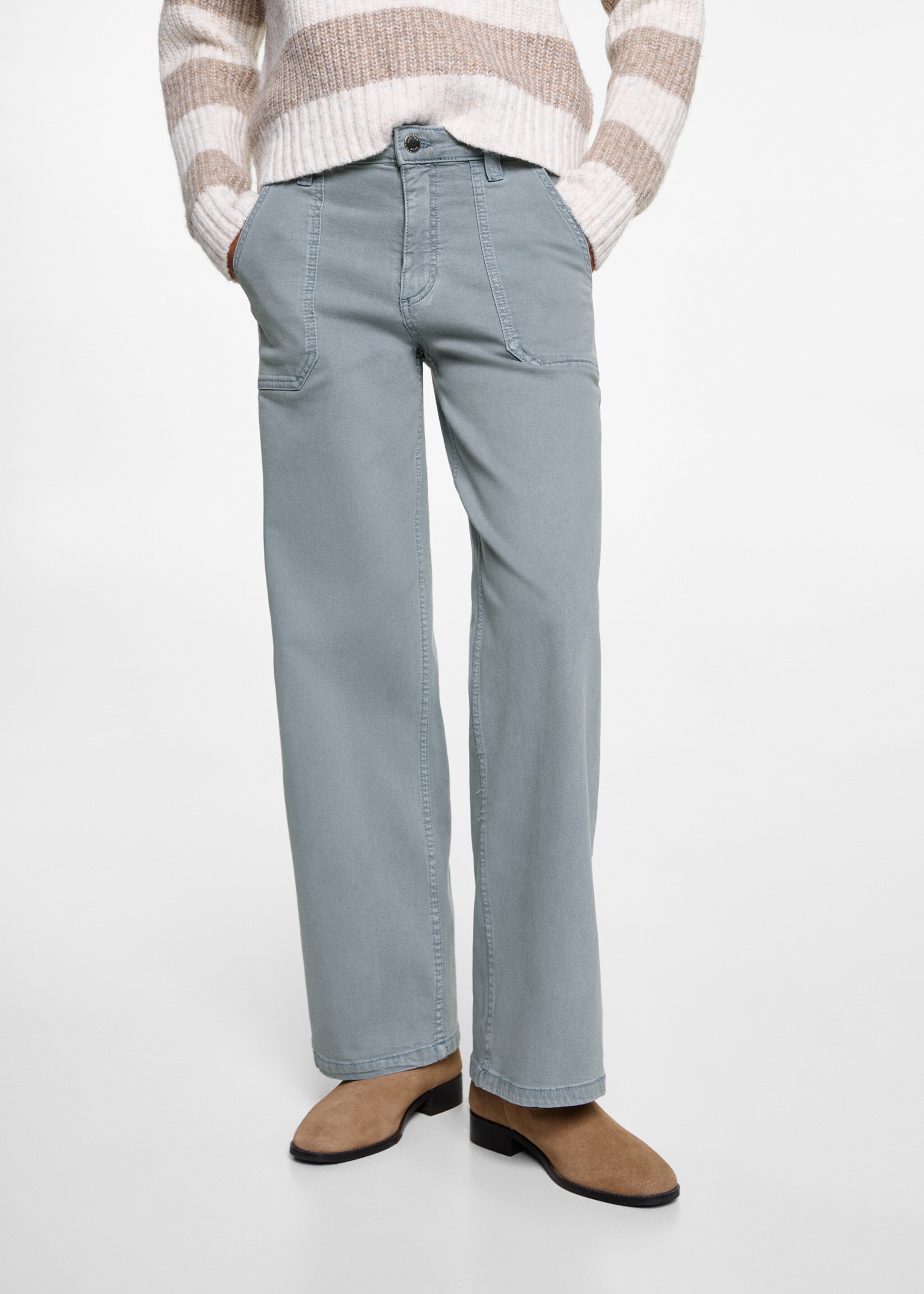 Culotte trousers with pockets - Details of the article 6