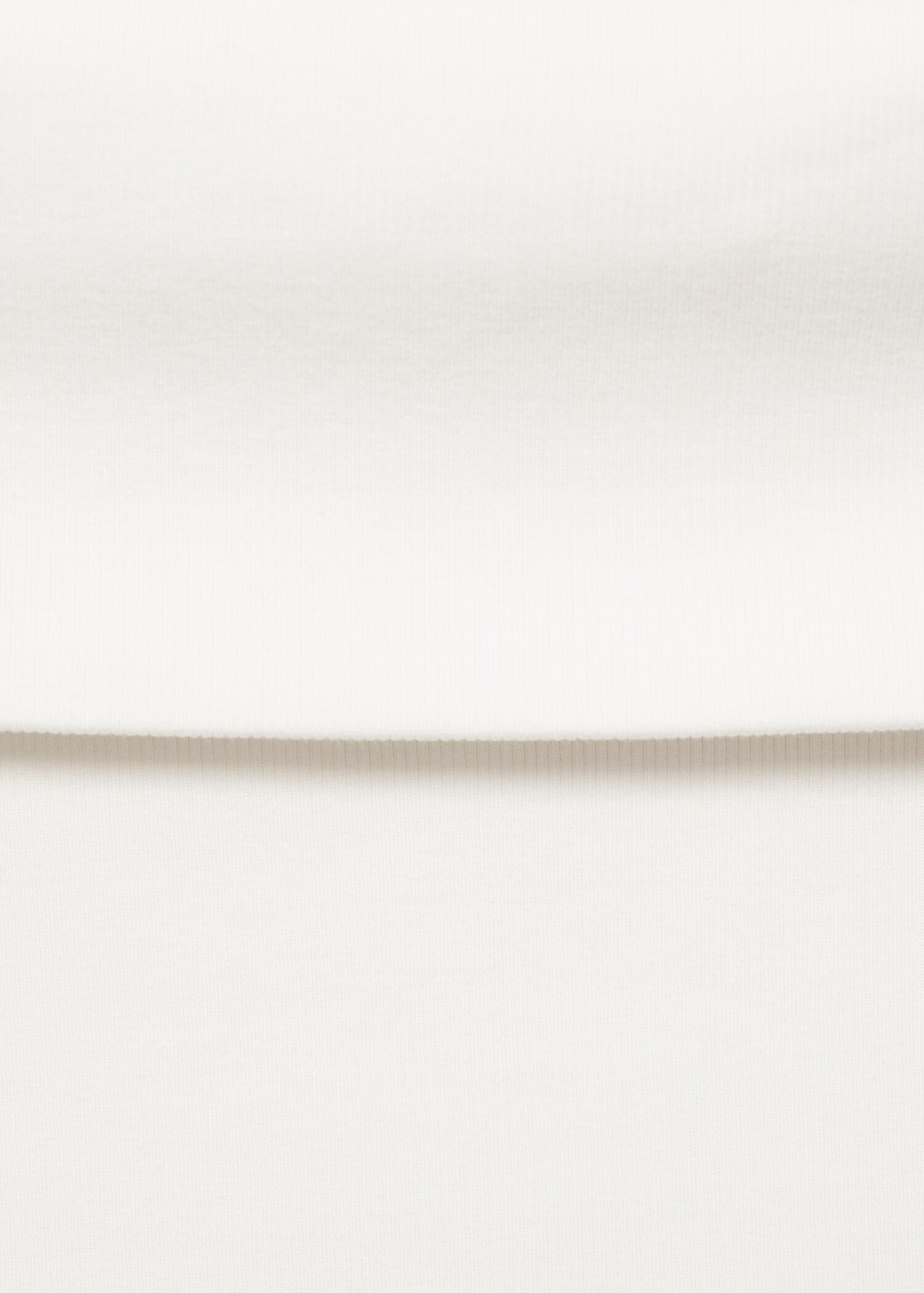 Off-the-shoulder ribbed top - Details of the article 8