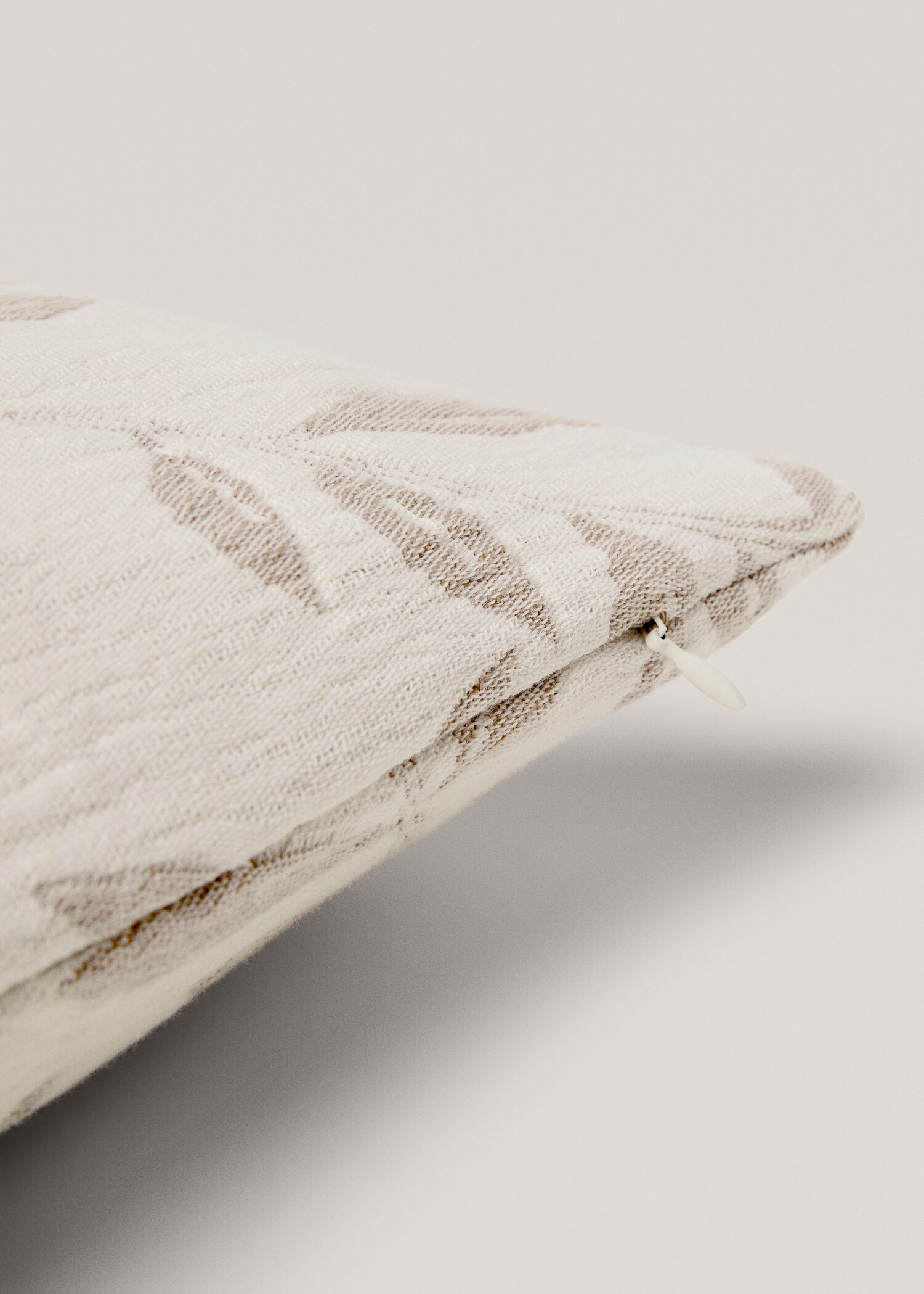 100% cotton floral-print cushion cover 30x50cm - Details of the article 3